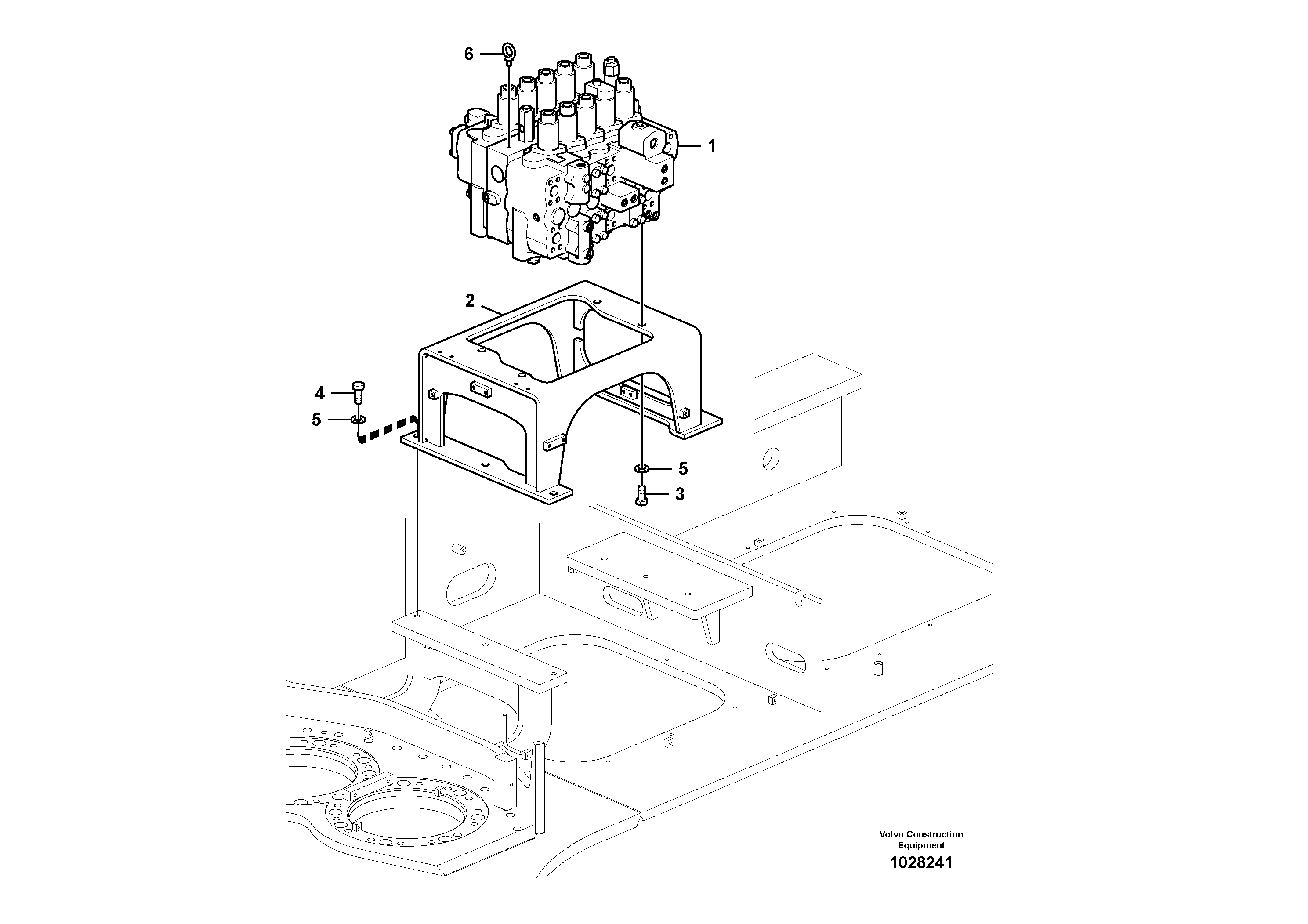 Shaft Guide VOE14699709 VOLVO