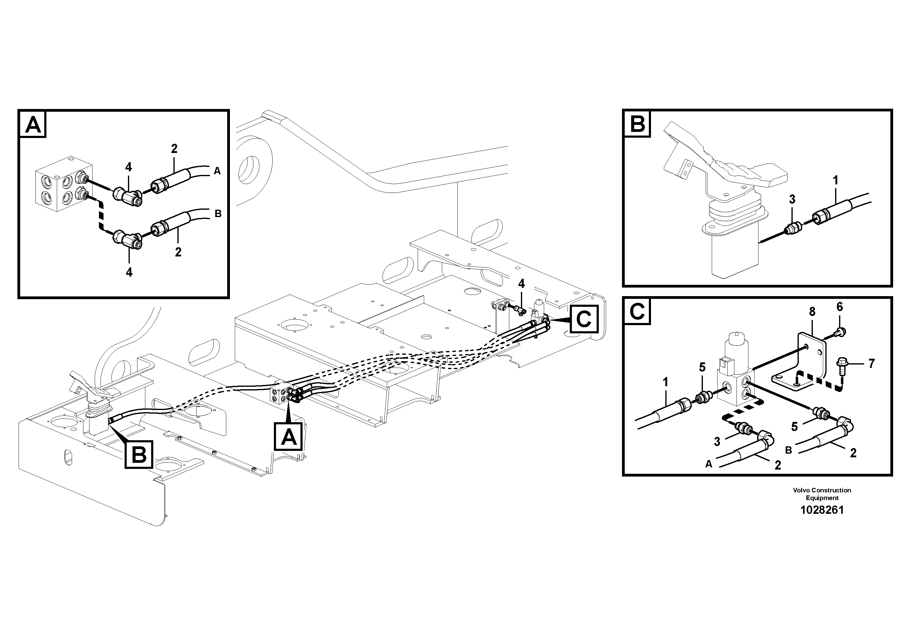 Bracket VOE14566740 VOLVO