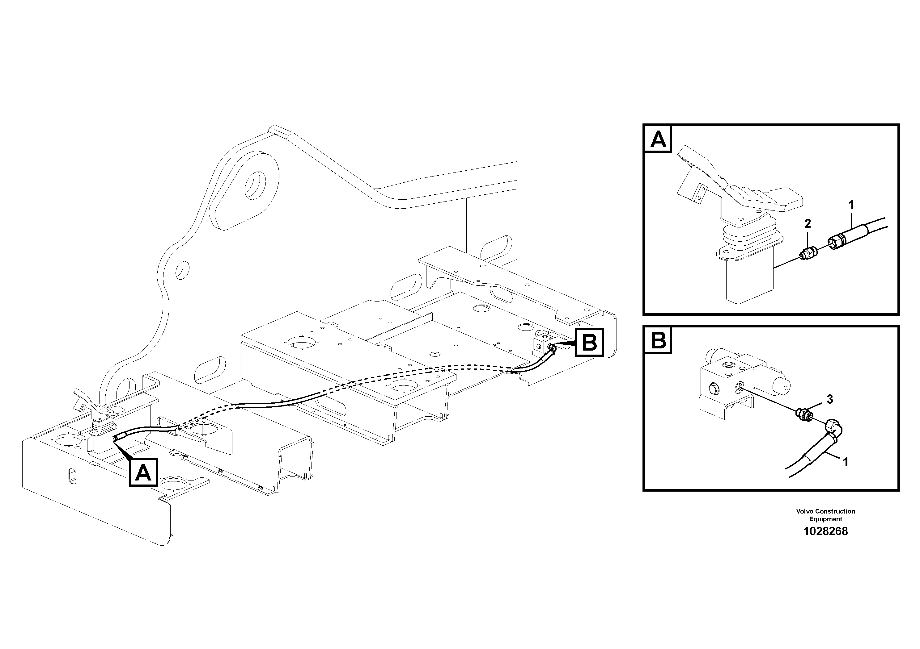 Timing gear casing VOE937842 VOLVO