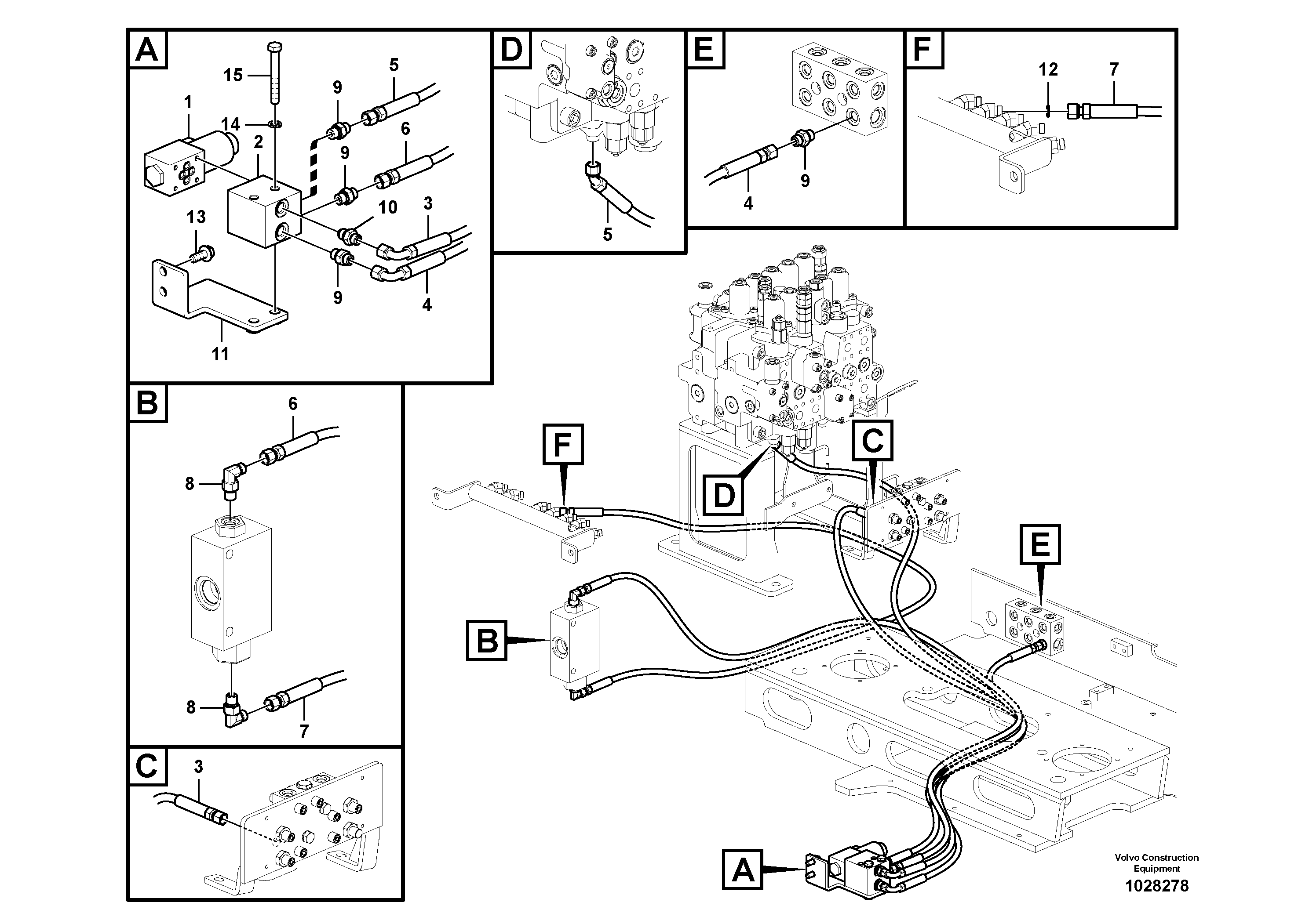 Seat frame RM/VOE14553457 VOLVO