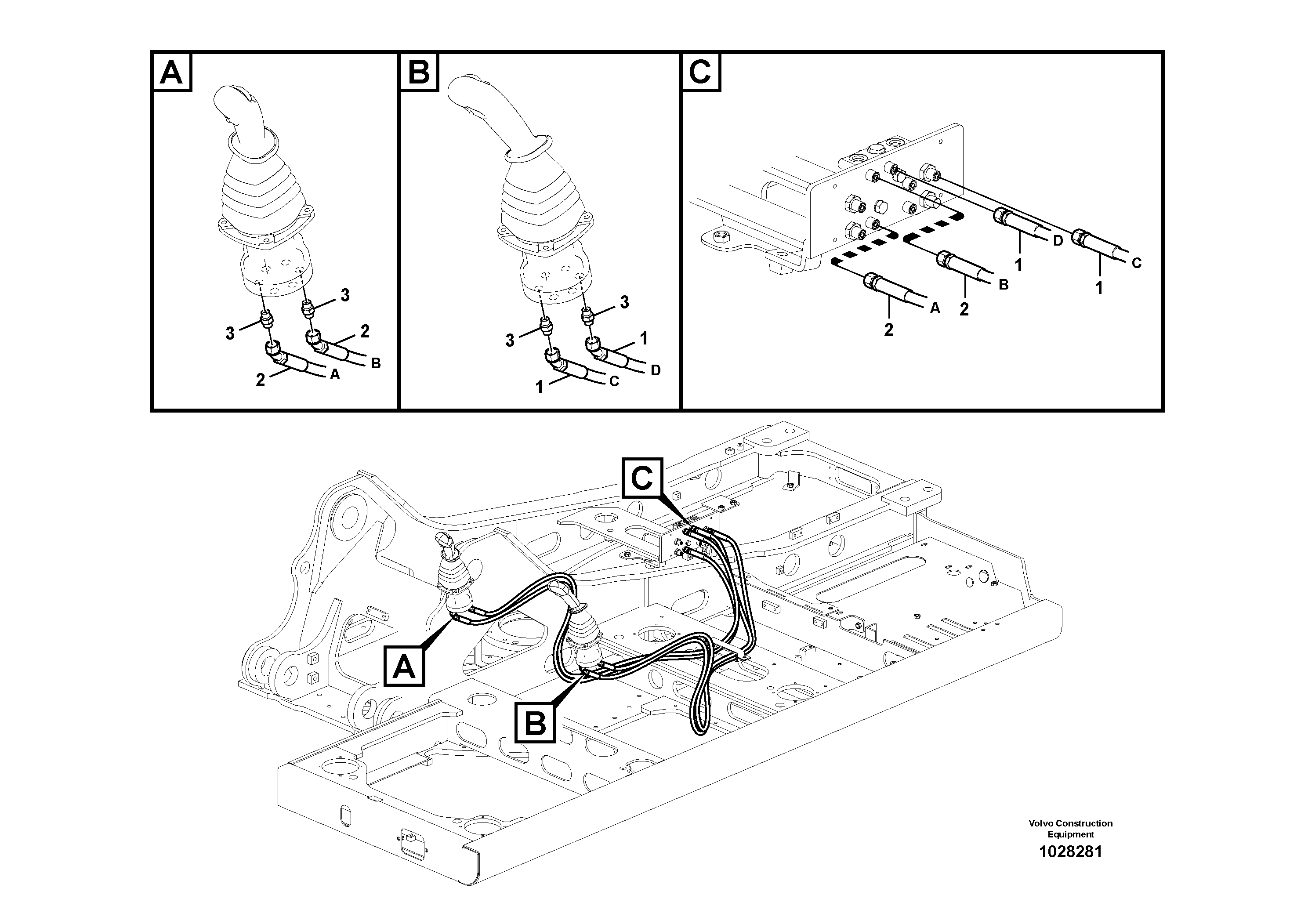 Timing gear casing VOE938164 VOLVO