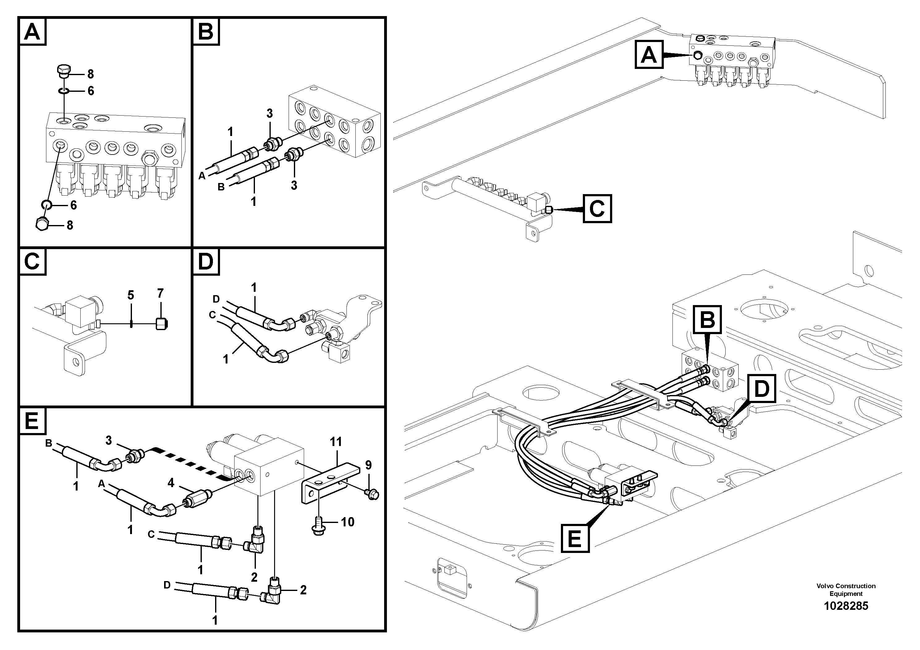 Seat frame VOE14553487 VOLVO