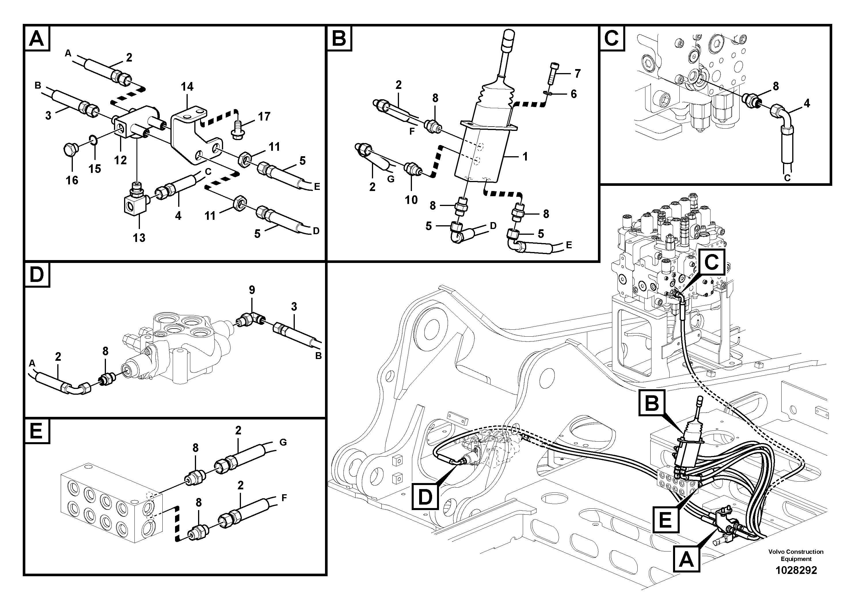 Bracket VOE14556272 VOLVO