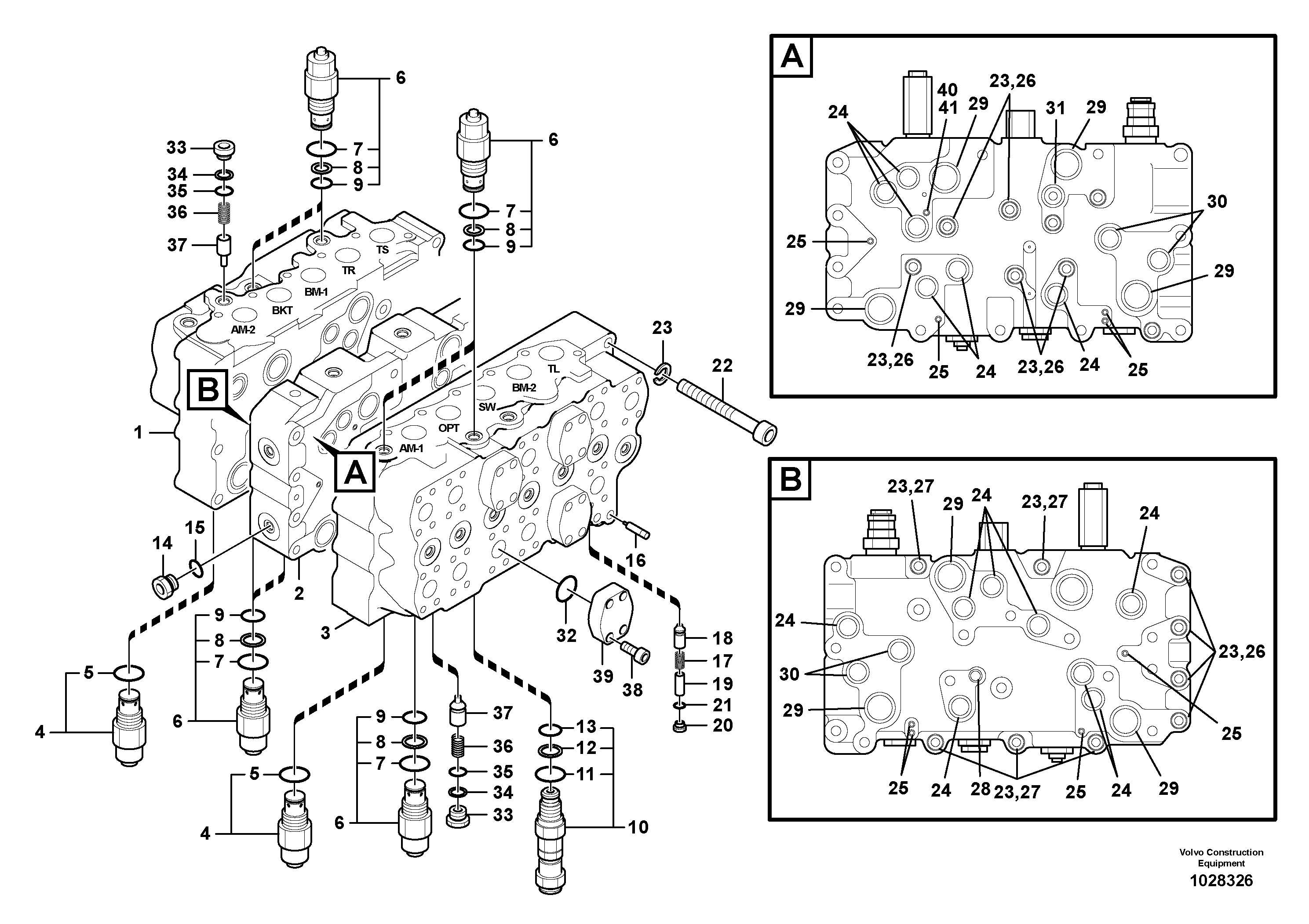 Manifold VOE14590140 VOLVO