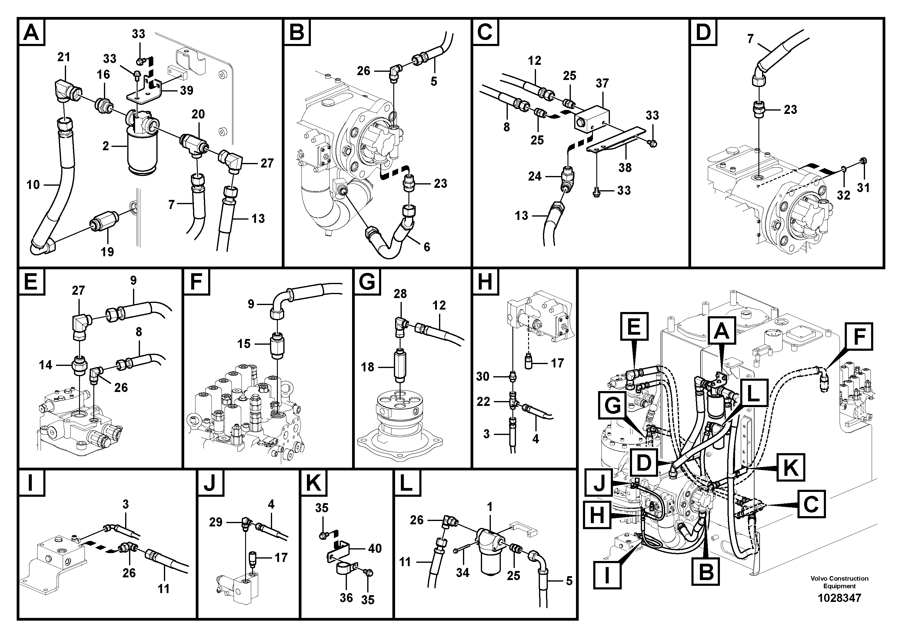 Timing gear casing VOE15005679 VOLVO