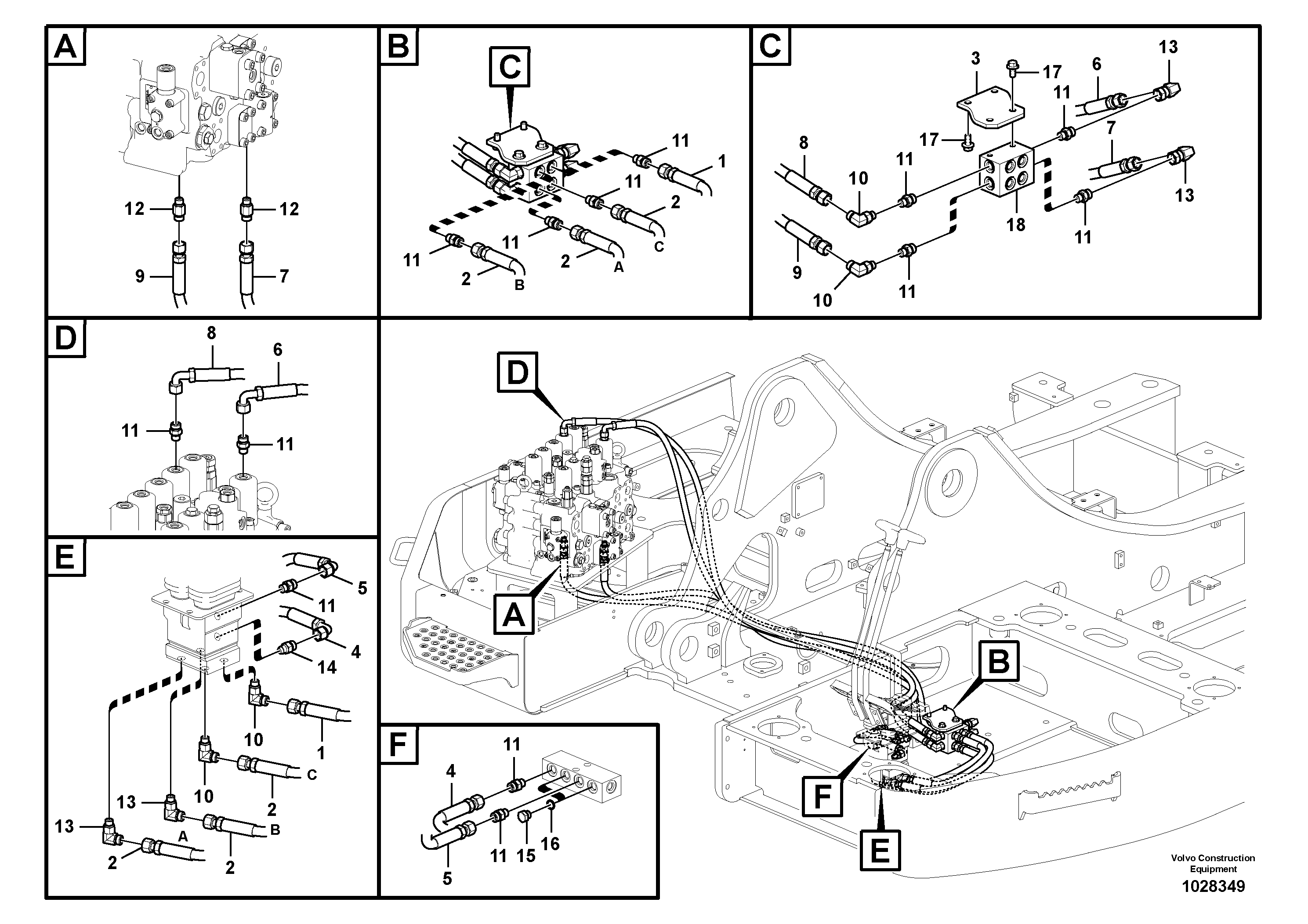 Timing gear casing VOE937140 VOLVO