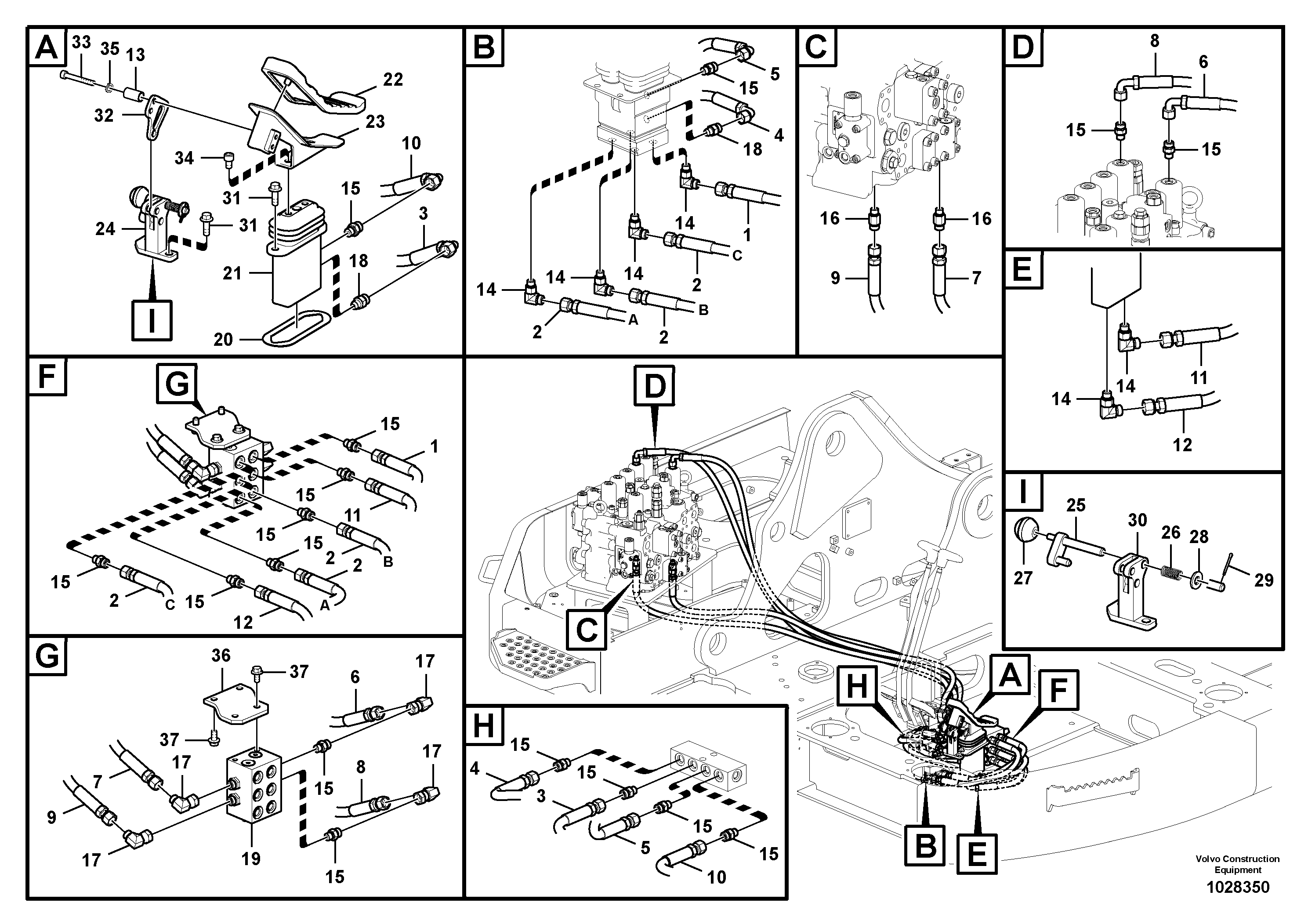 Bracket VOE14550579 VOLVO