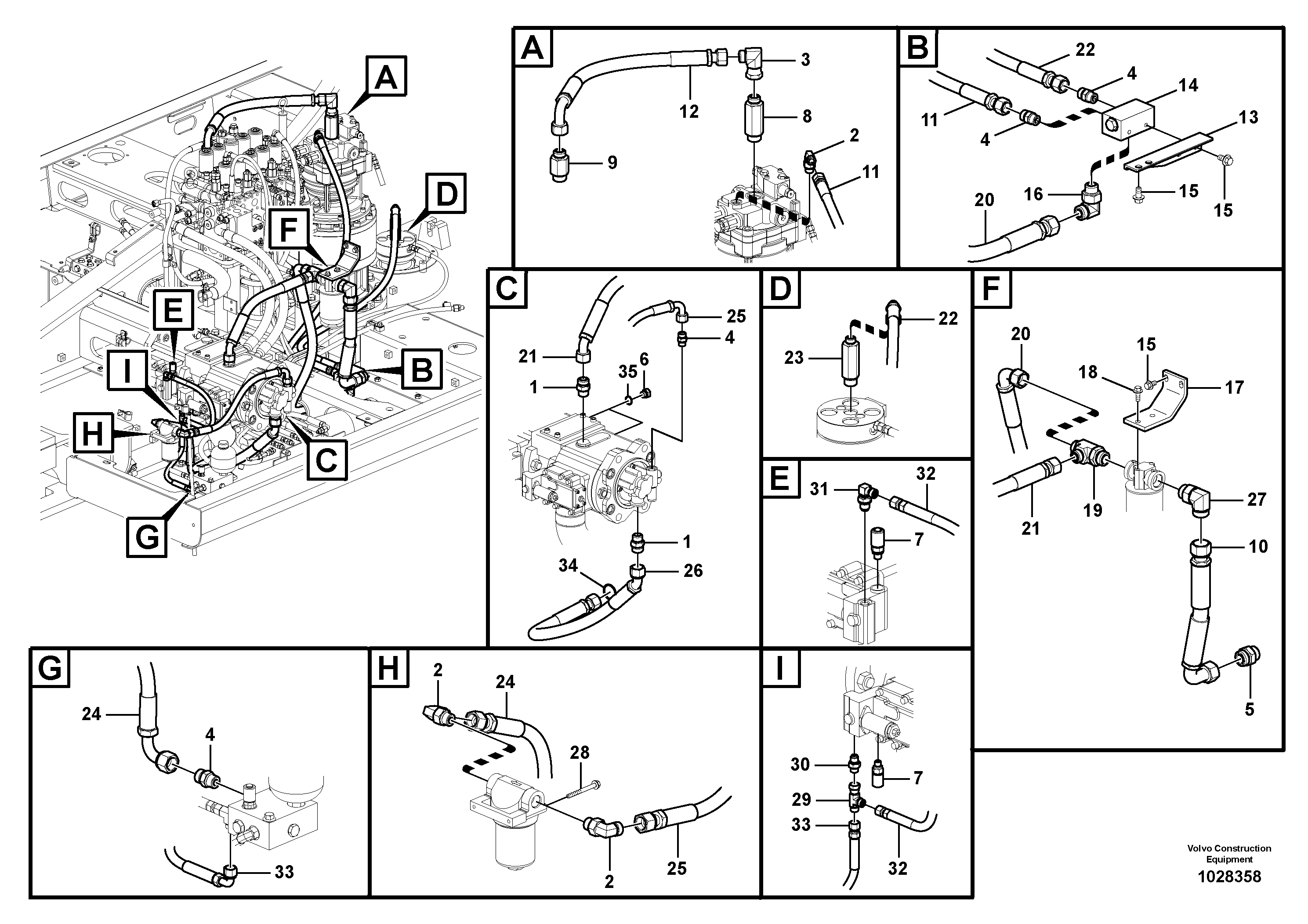 Timing gear casing VOE938115 VOLVO