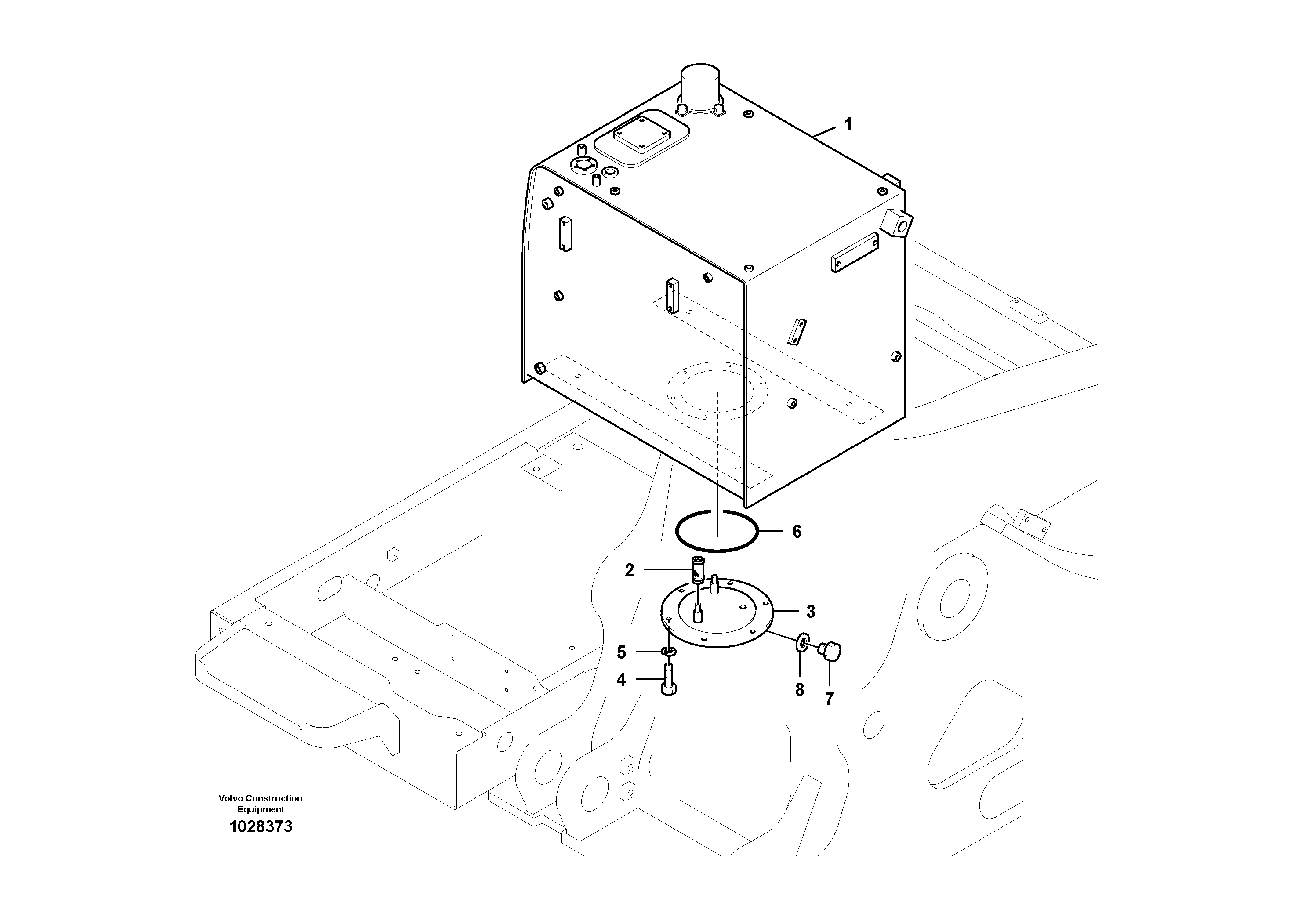 Coal Bucket VOE14554845 VOLVO