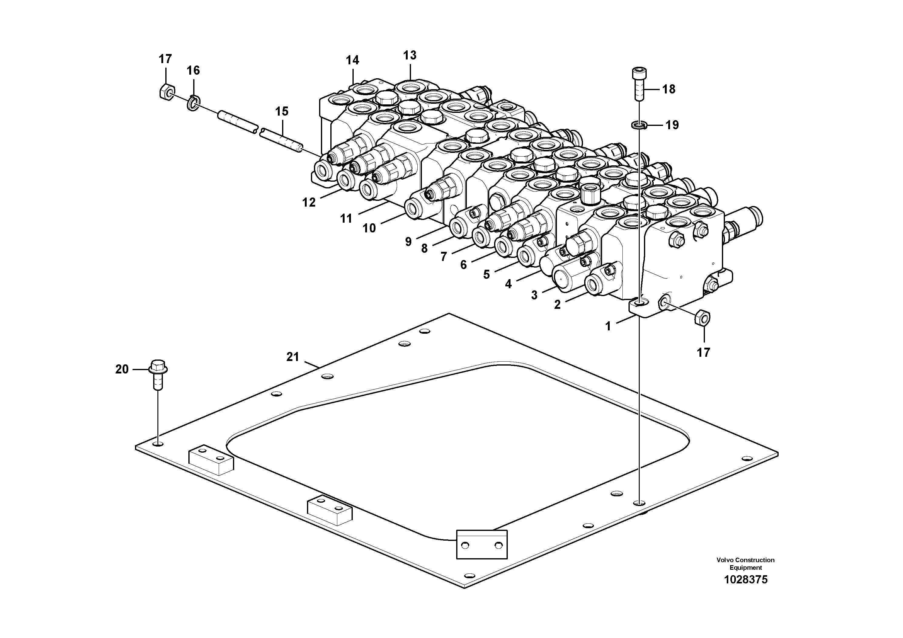 Приборы VOE14552986 VOLVO