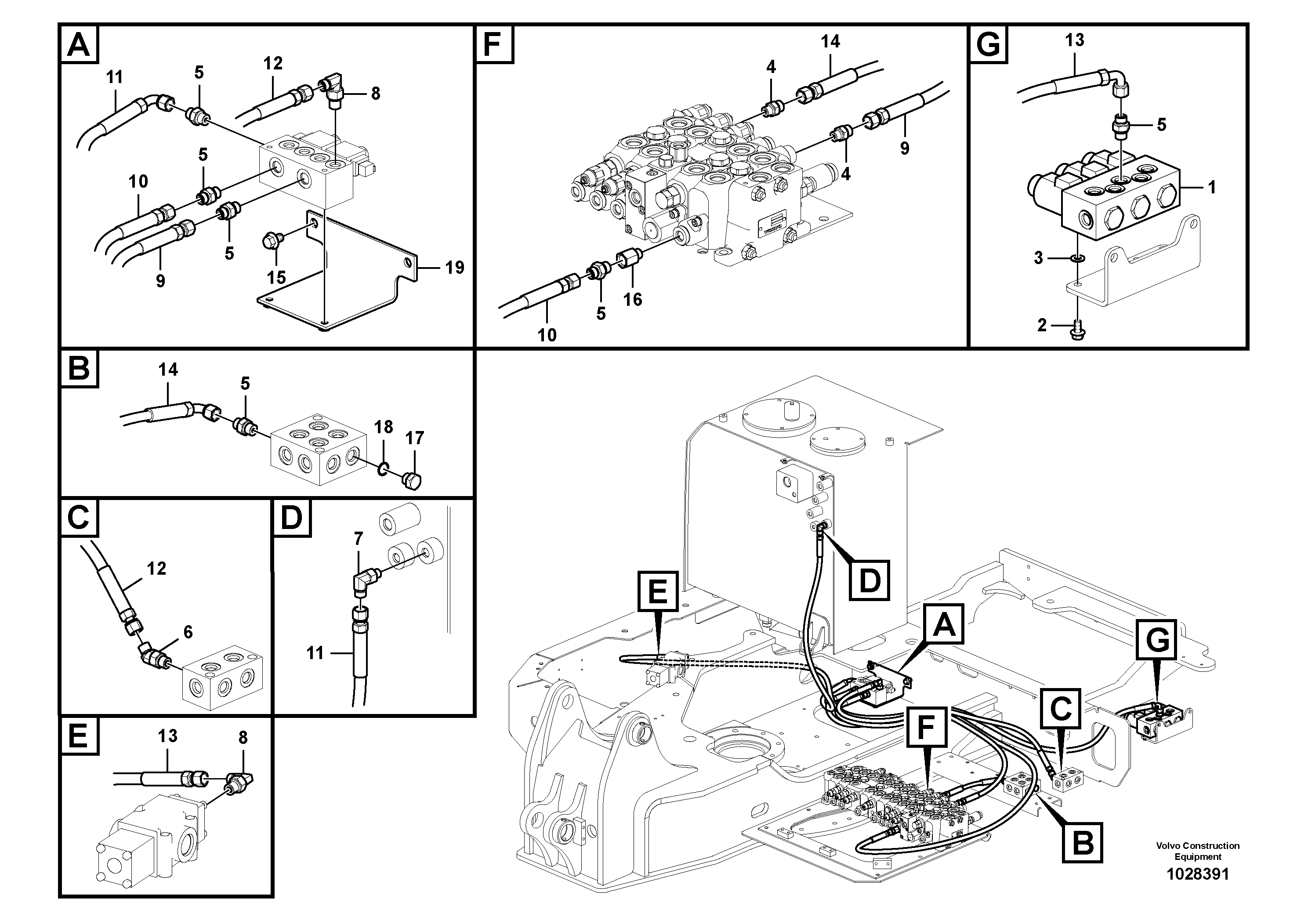 Seat frame VOE14572065 VOLVO