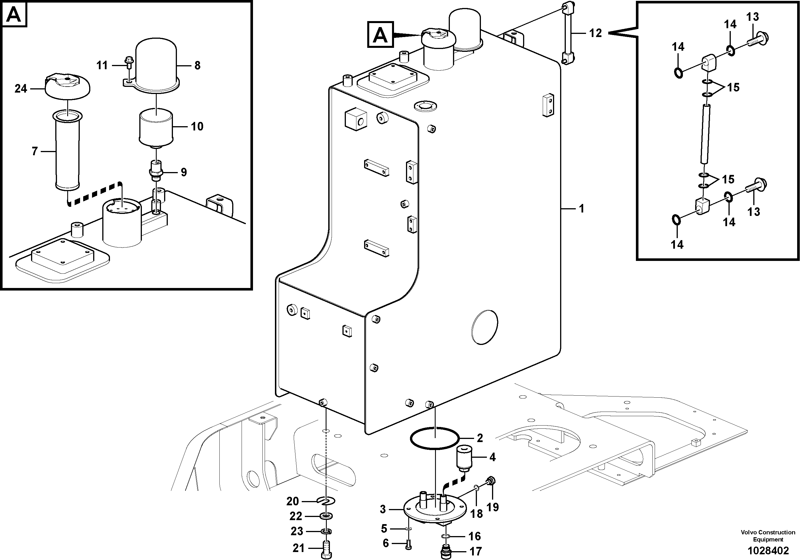 Coal Bucket VOE14637166 VOLVO