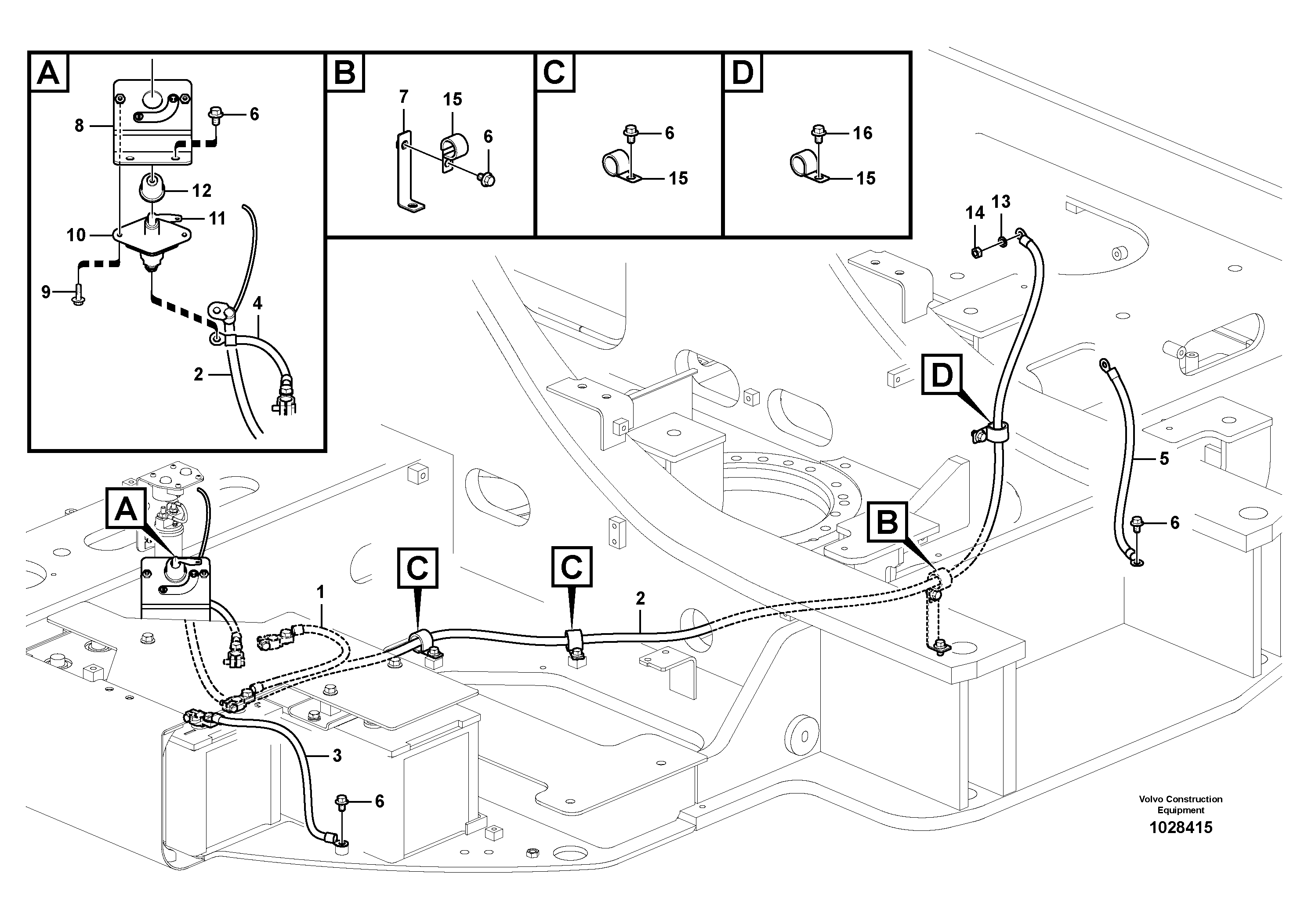 Brush Bearing VOE14564467 VOLVO