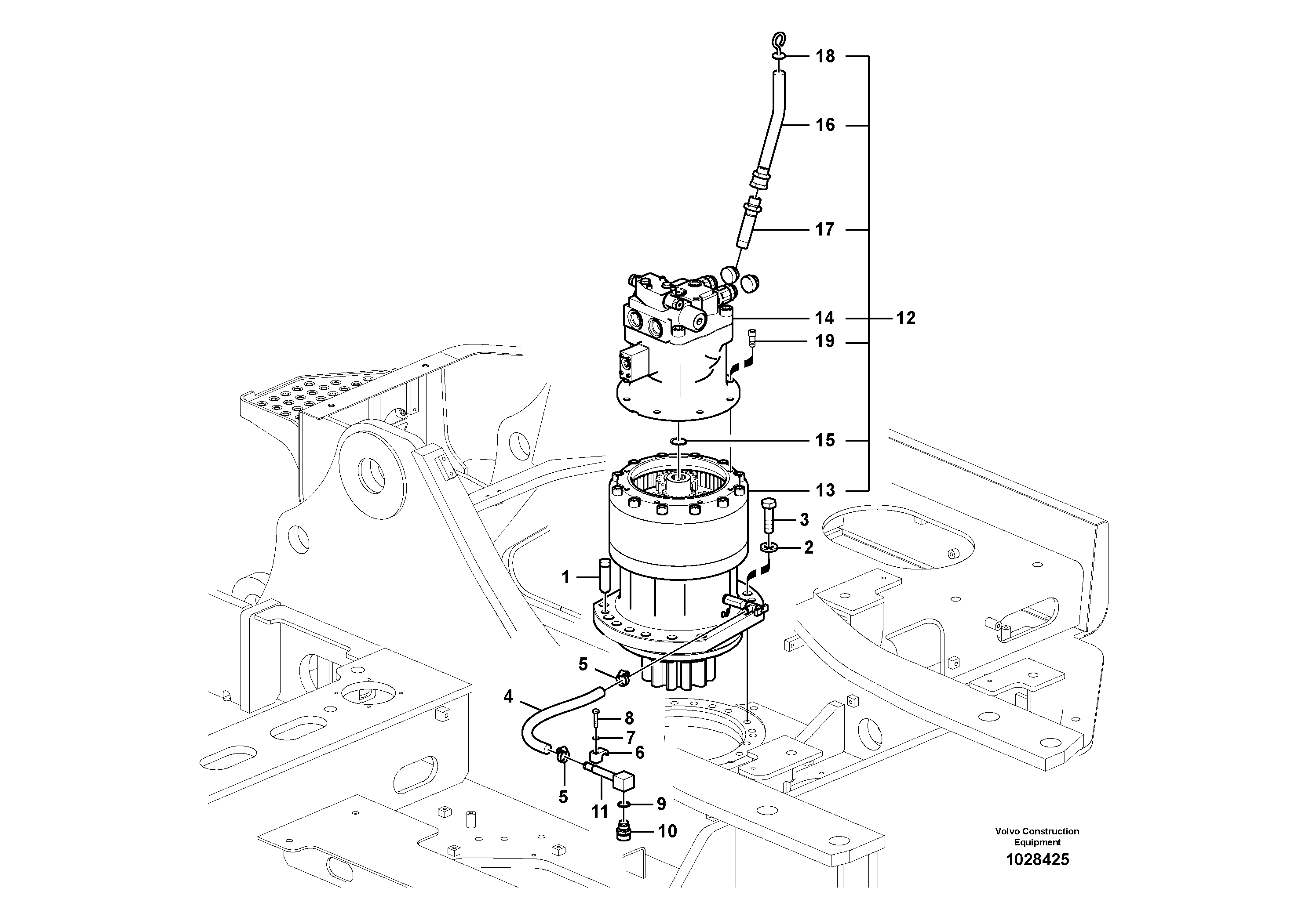 Dr opng button VOE14552870 VOLVO