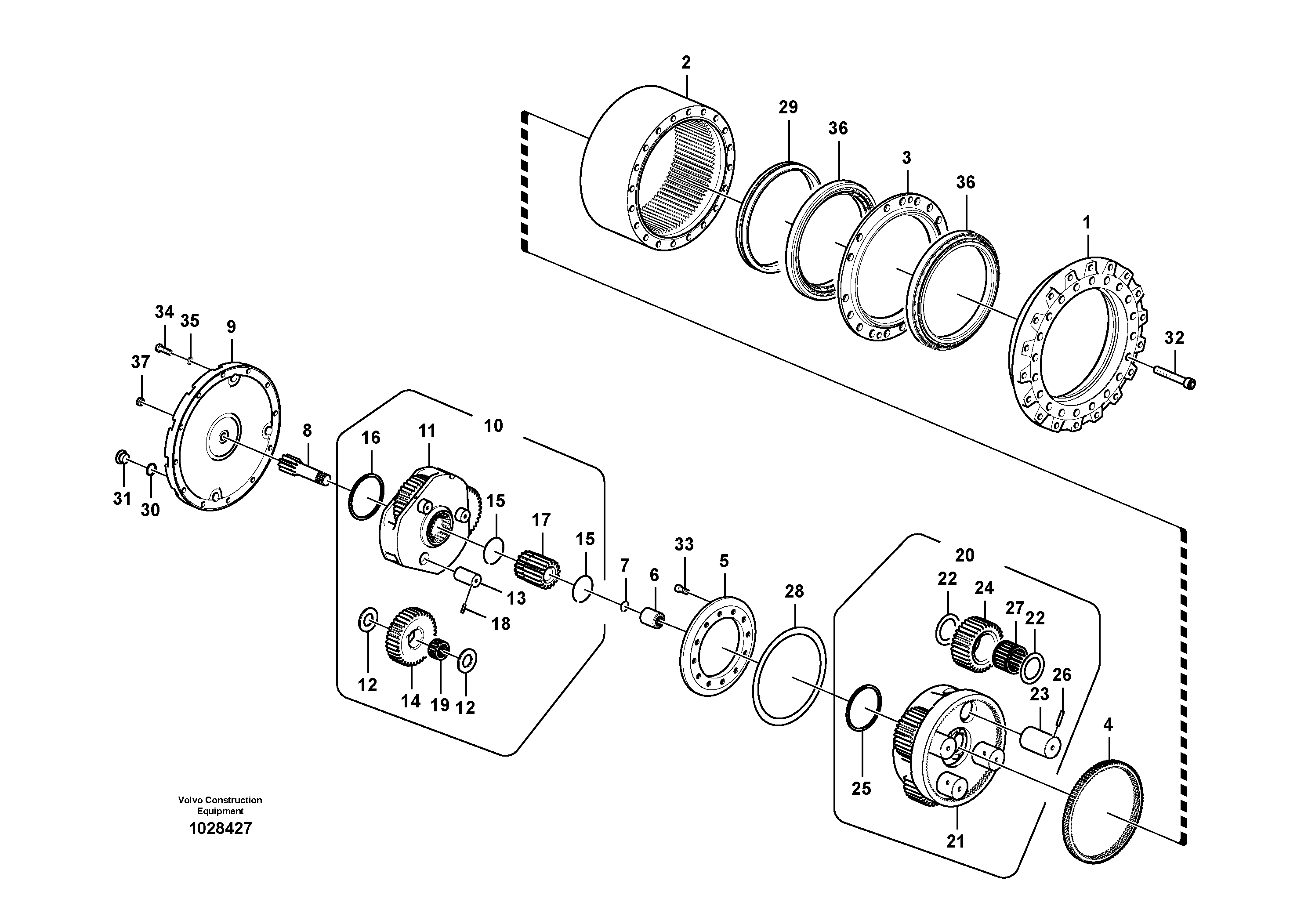 Carton VOE60110237 VOLVO