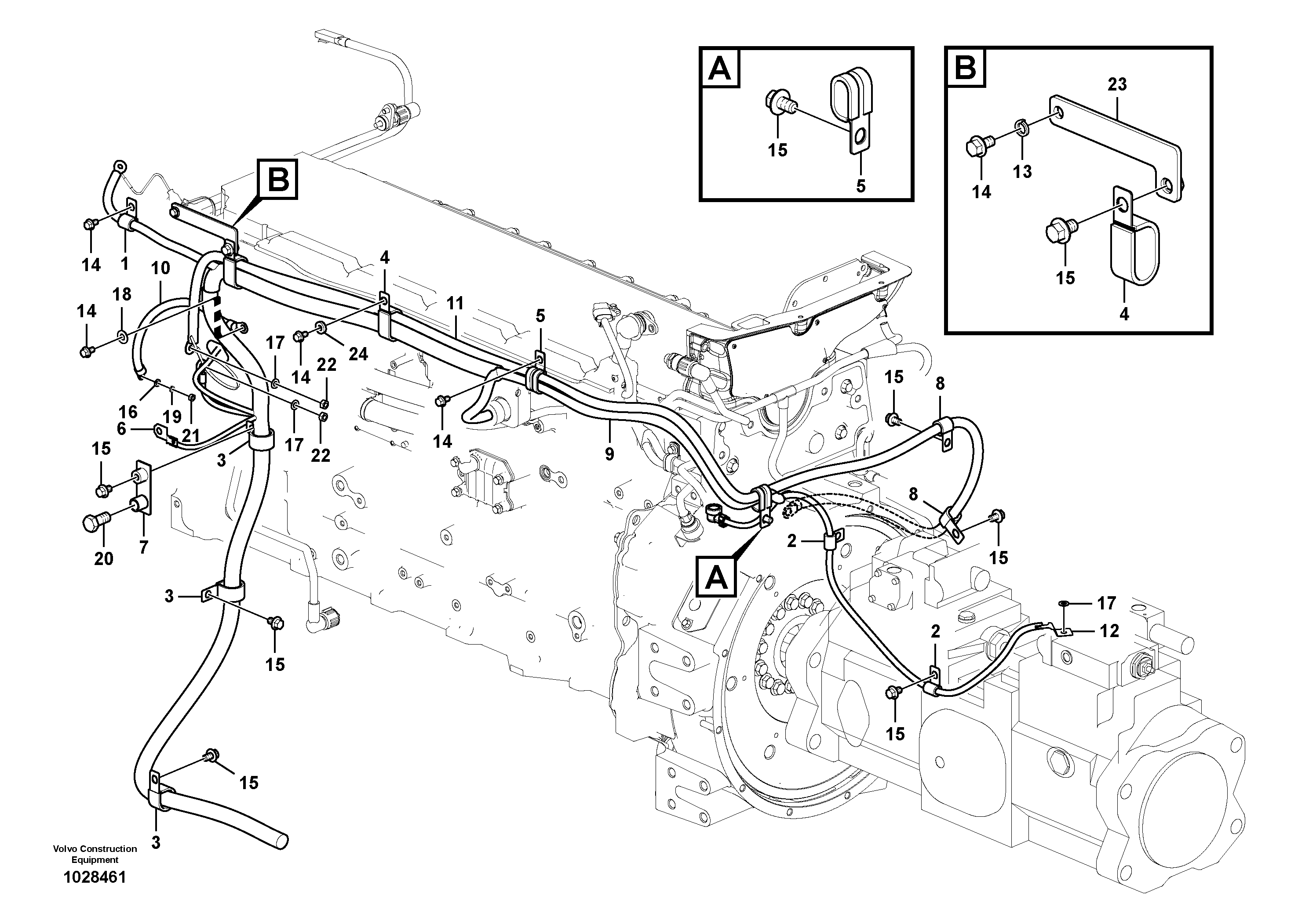 Support Leg VOE14550862 VOLVO