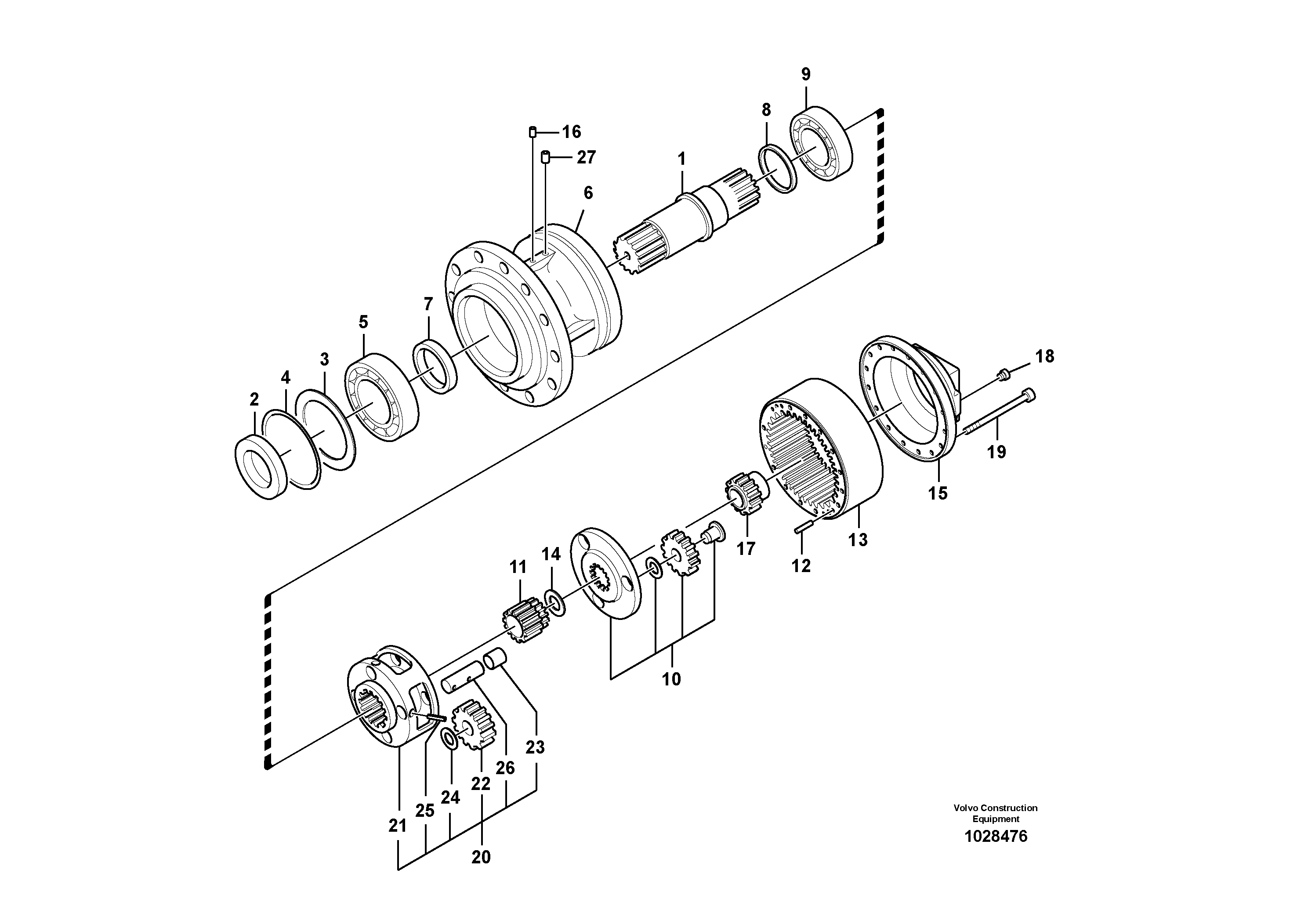 Fuel Distr VOE14535296 VOLVO