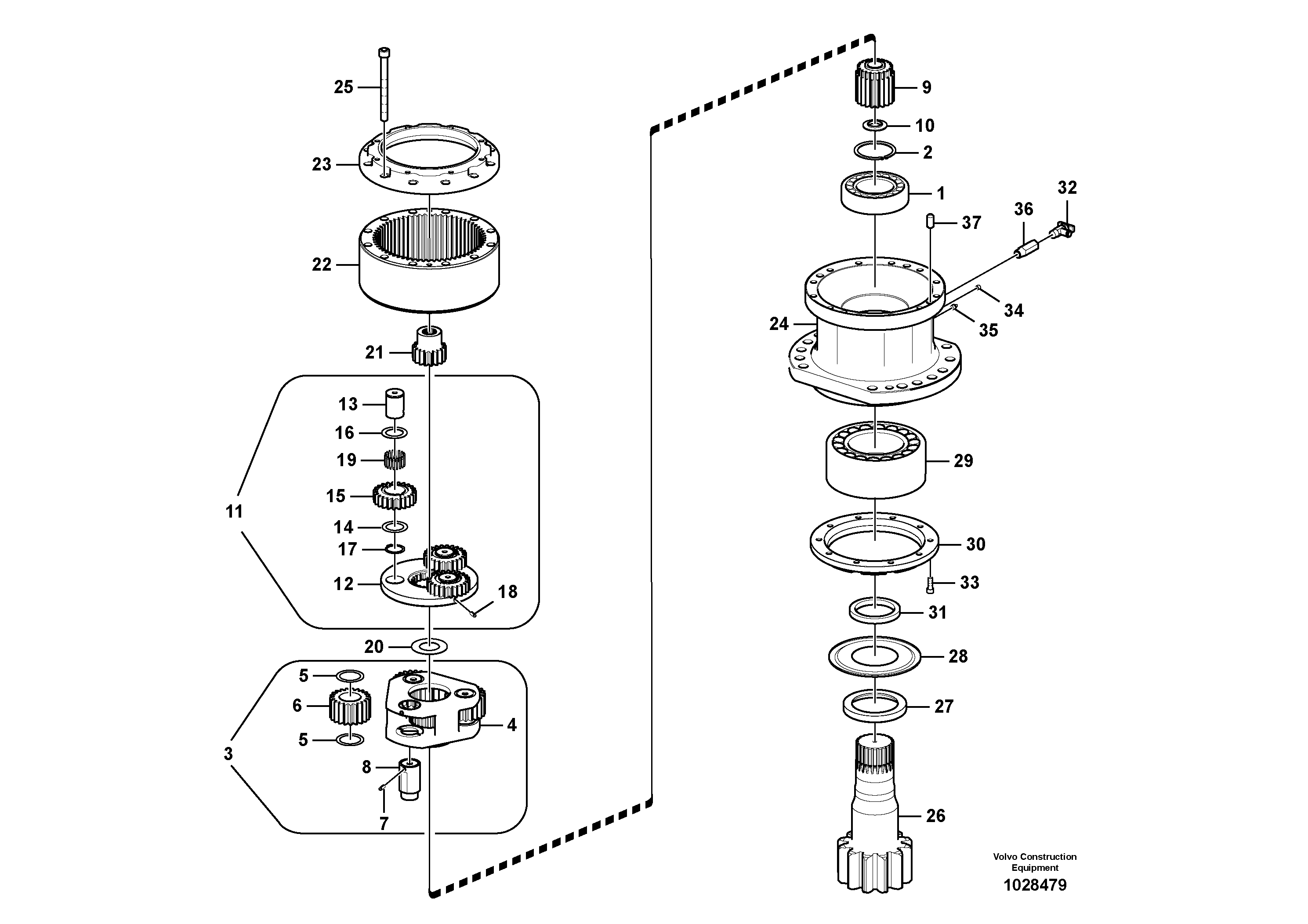 Hook VOE14552875 VOLVO