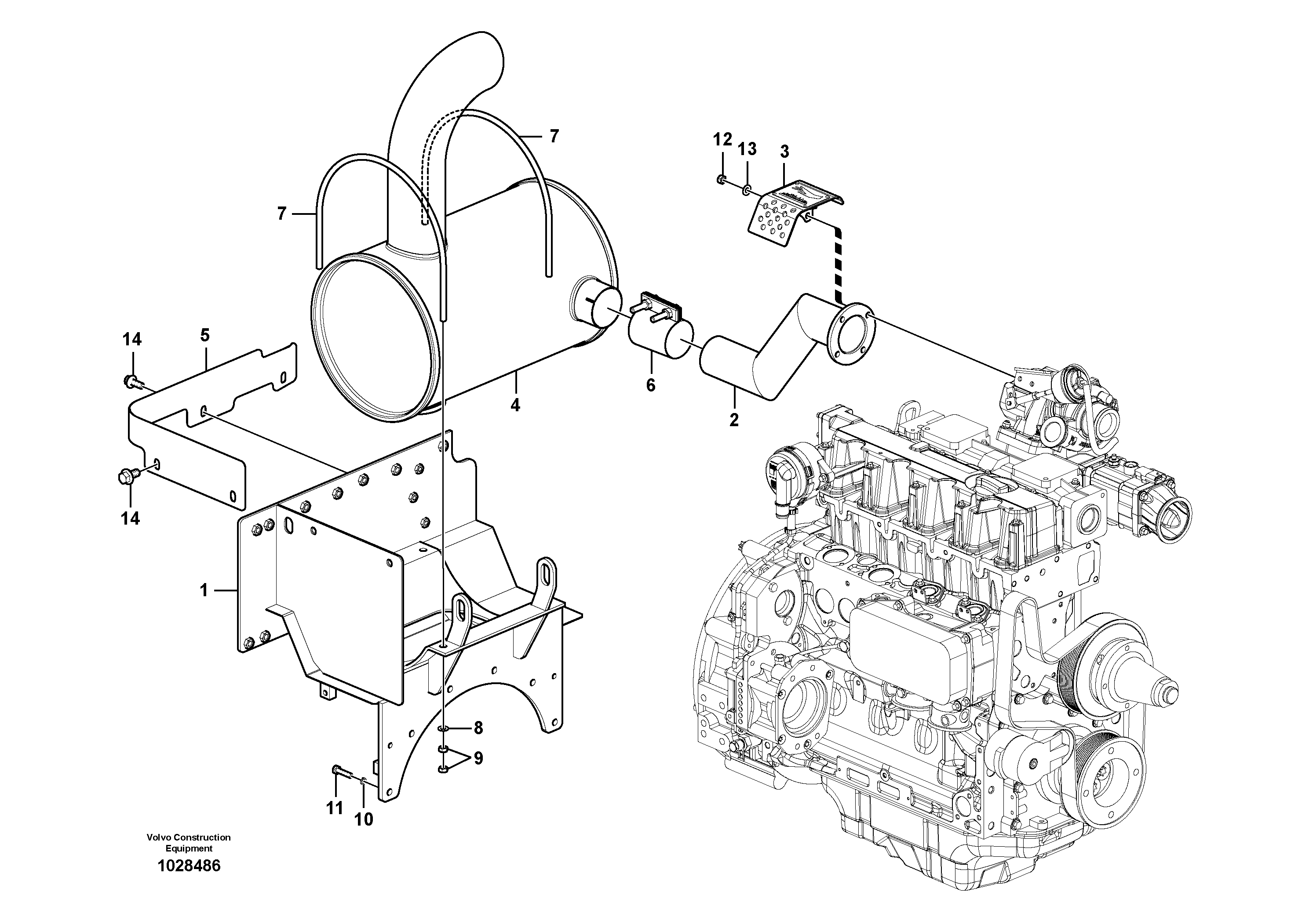 Press. lim. valve VOE14557643 VOLVO
