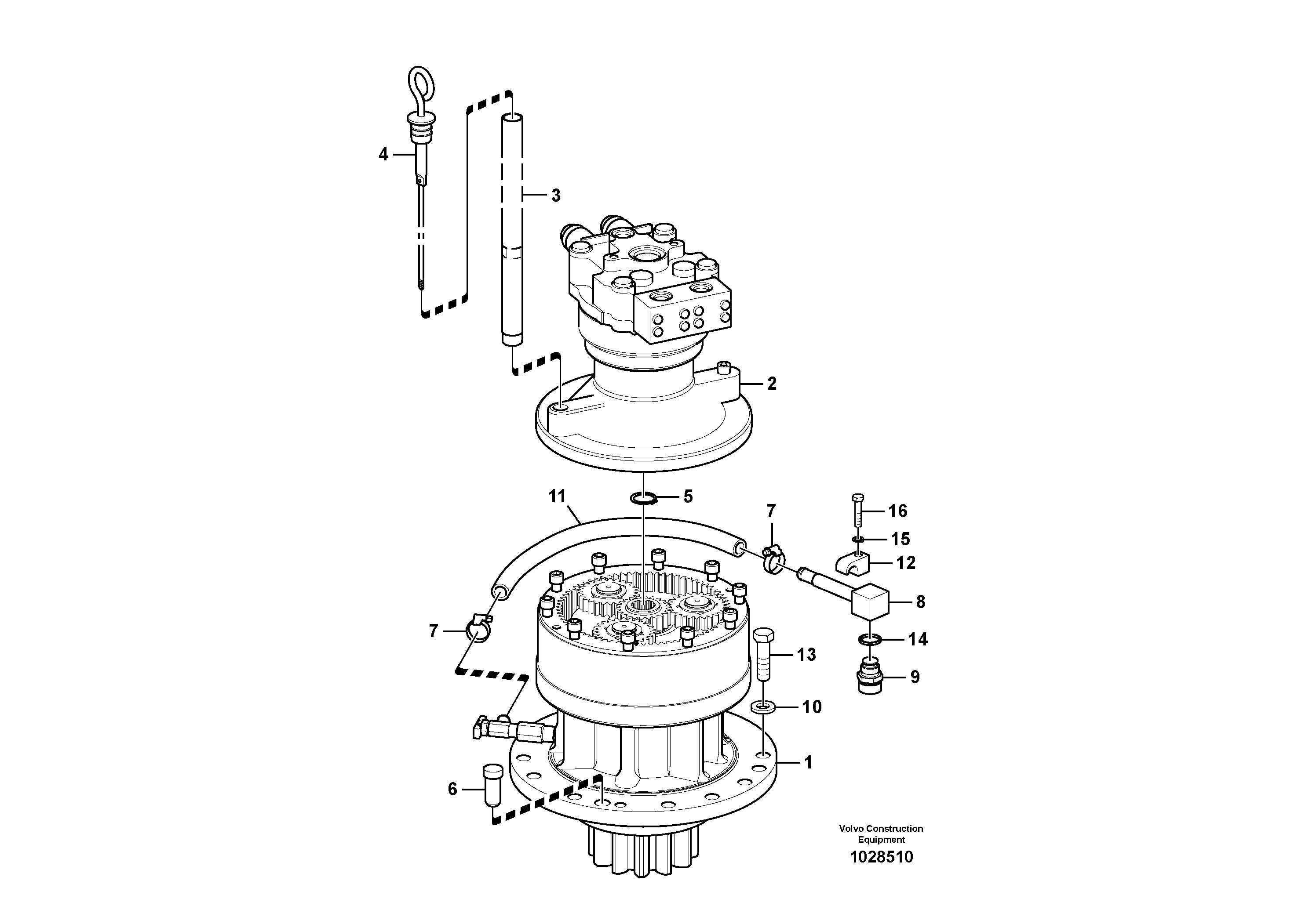 Wheel chock VOE14540907 VOLVO