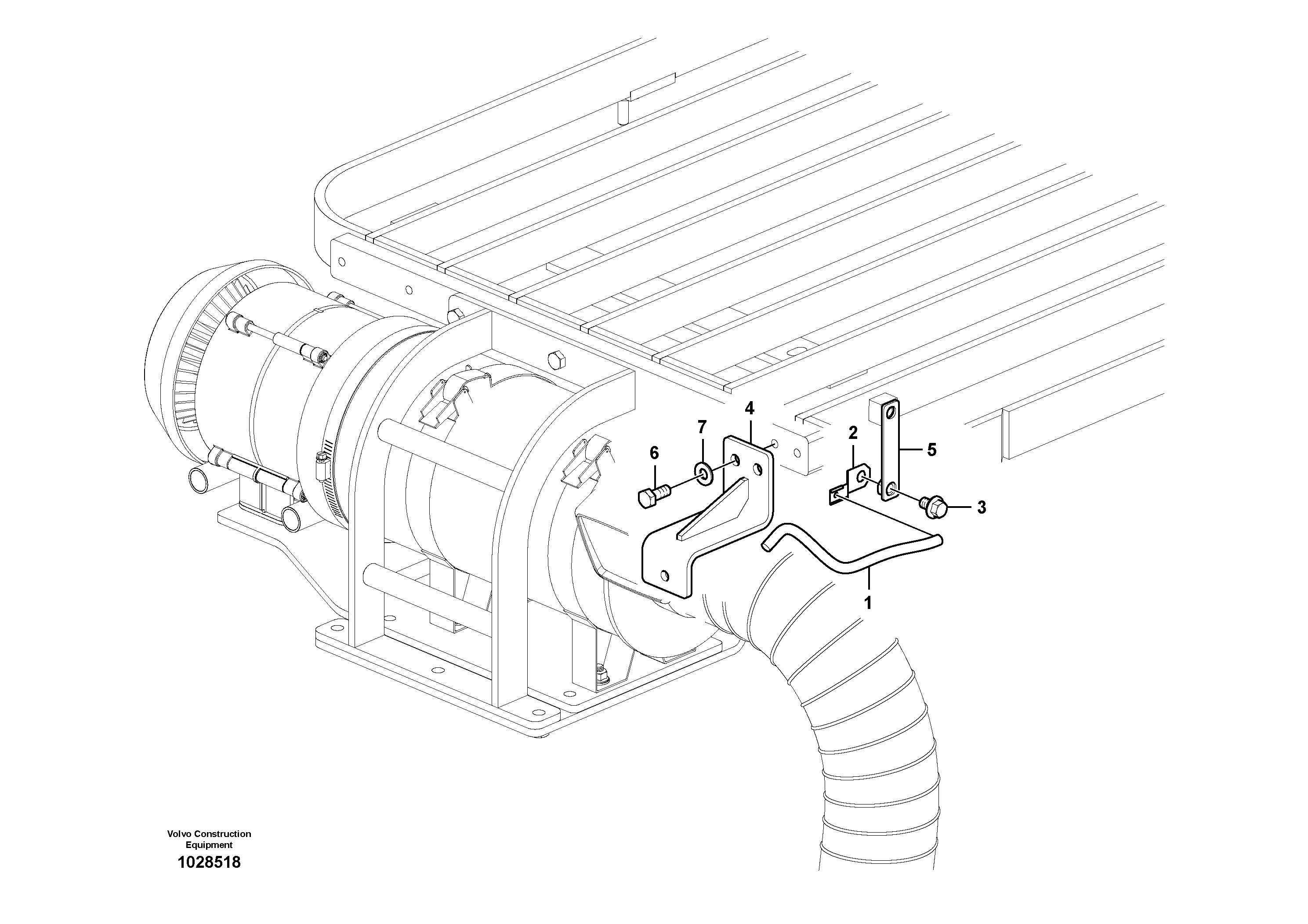 Support Leg VOE14568612 VOLVO