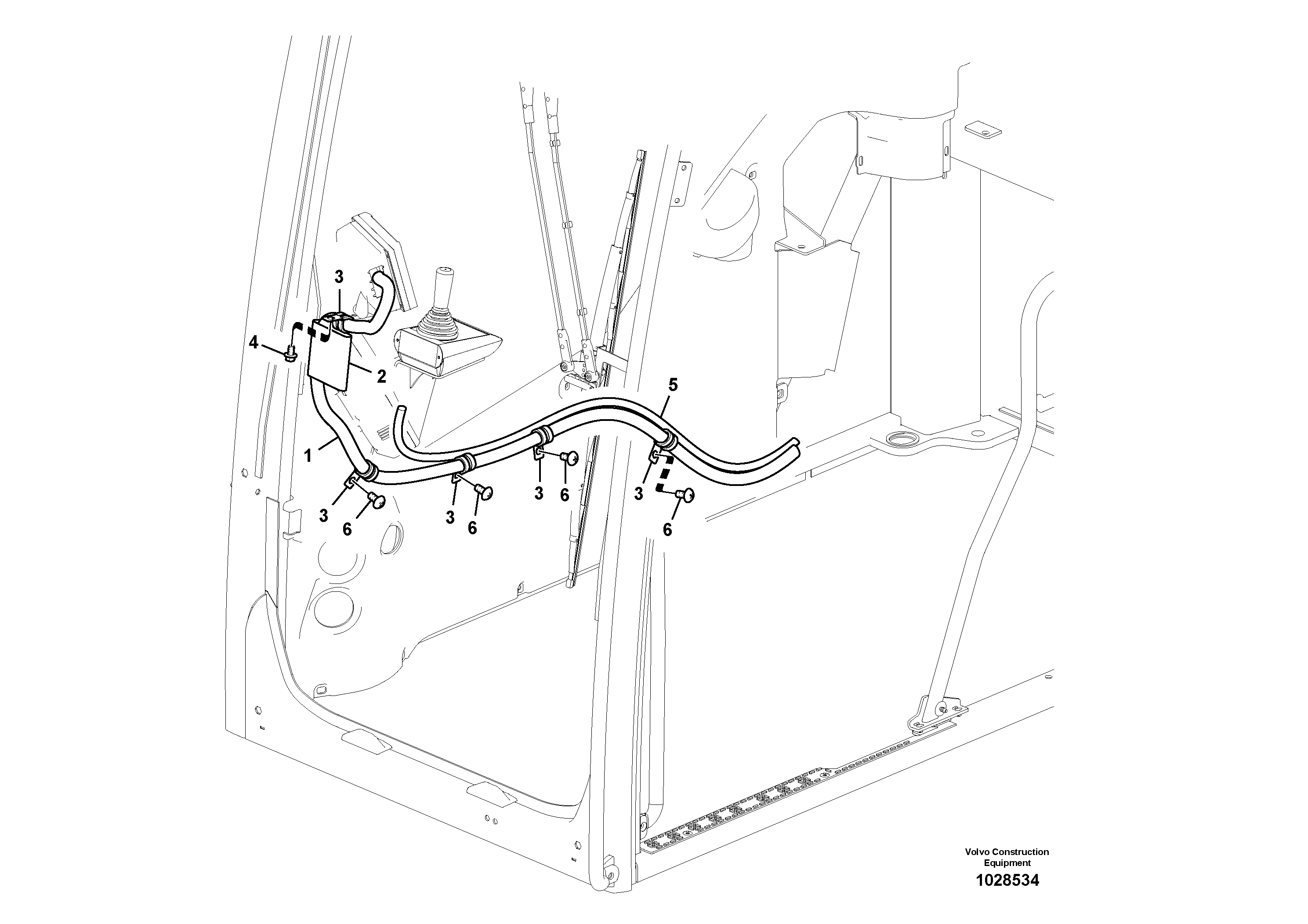 Brush ledge VOE14575445 VOLVO