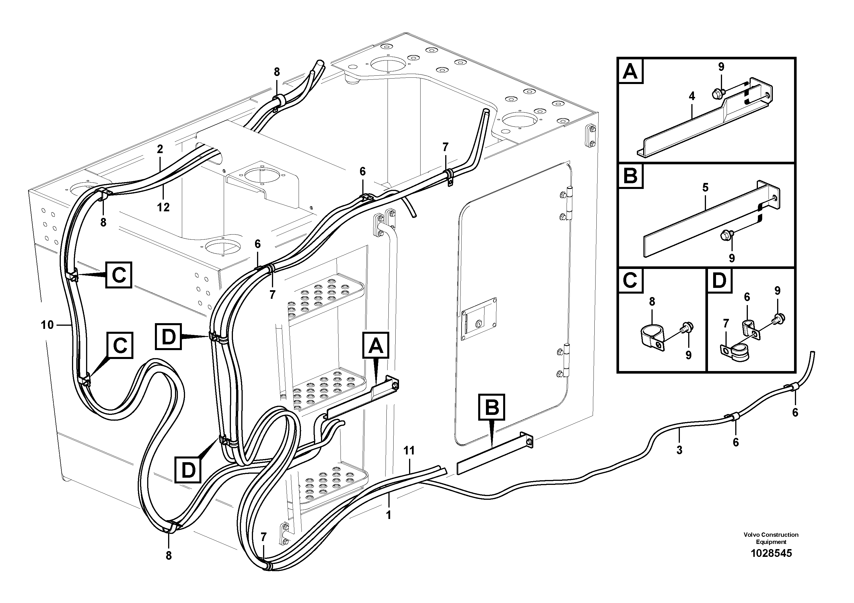 Cable harness VOE14560913 VOLVO