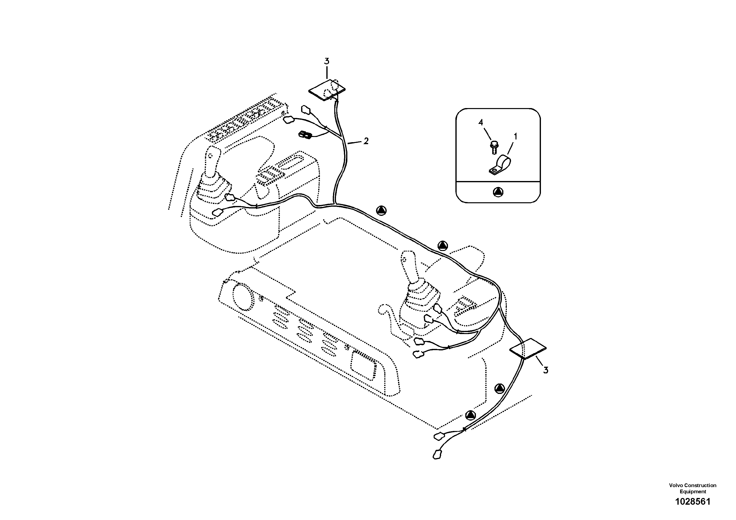 Support Leg RM/VOE14644553 VOLVO
