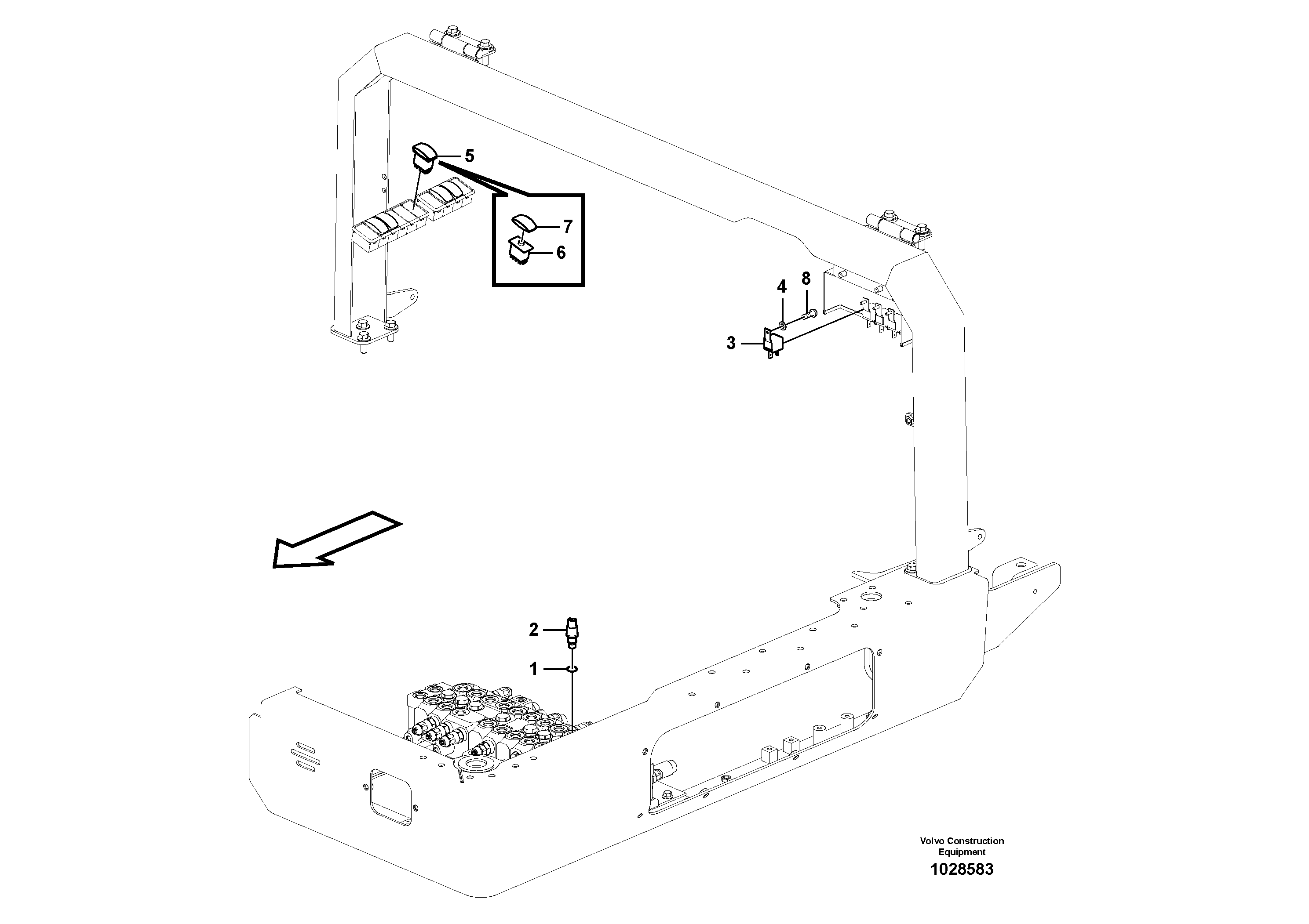 Switch VOE14555602 VOLVO