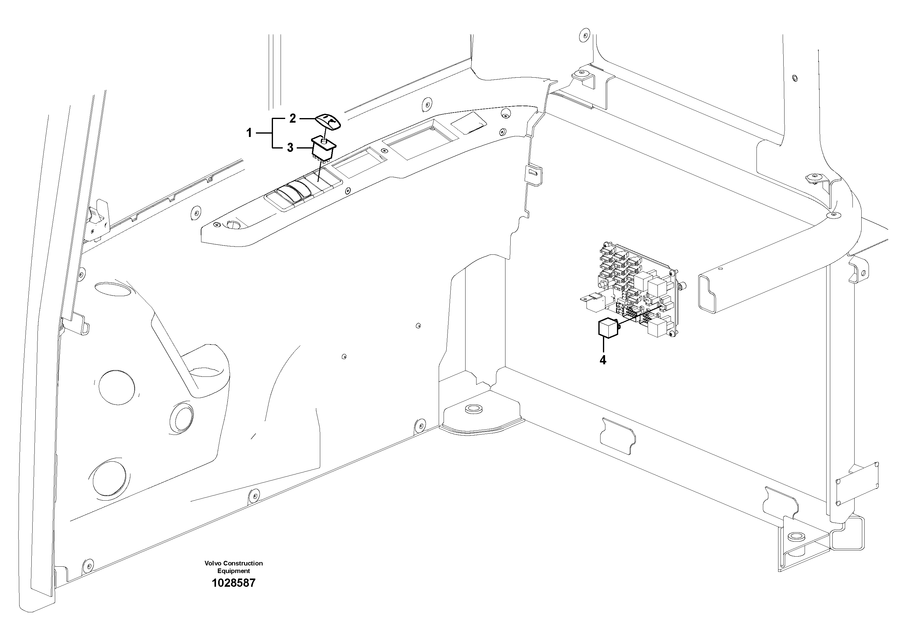 Switch VOE14555603 VOLVO