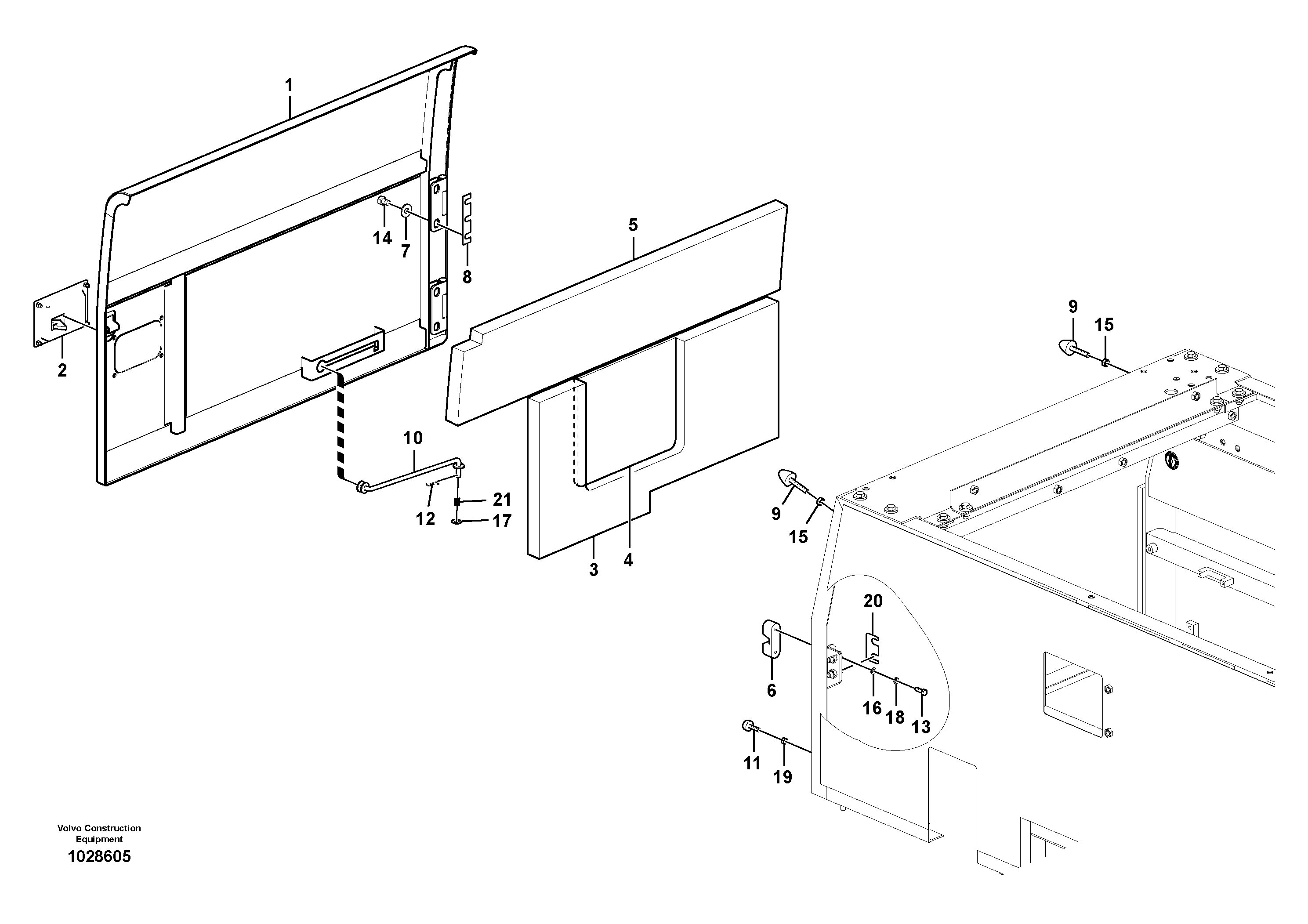 Edge Iron VOE14556045 VOLVO