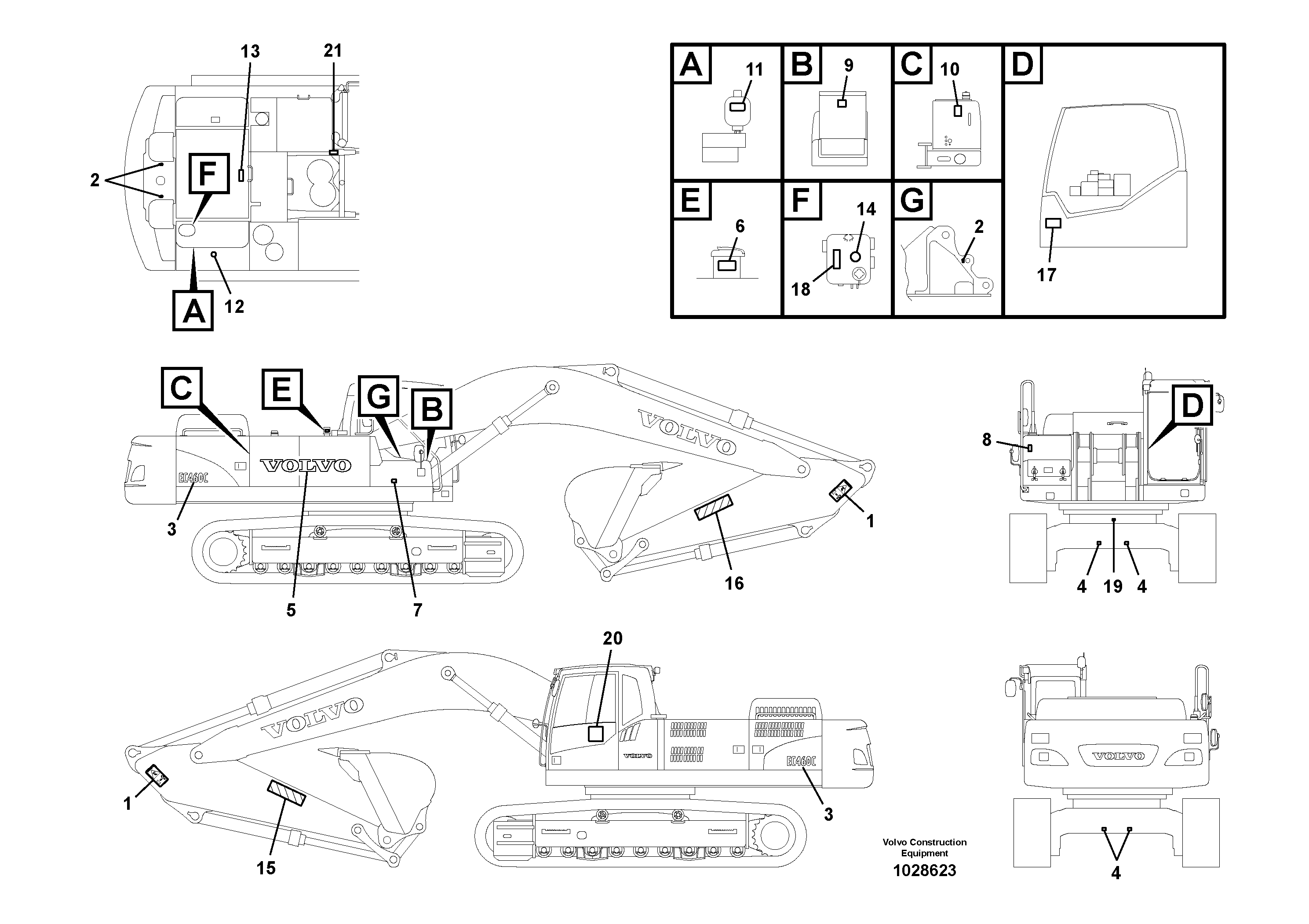 Cylinder Block VOE14554189 VOLVO