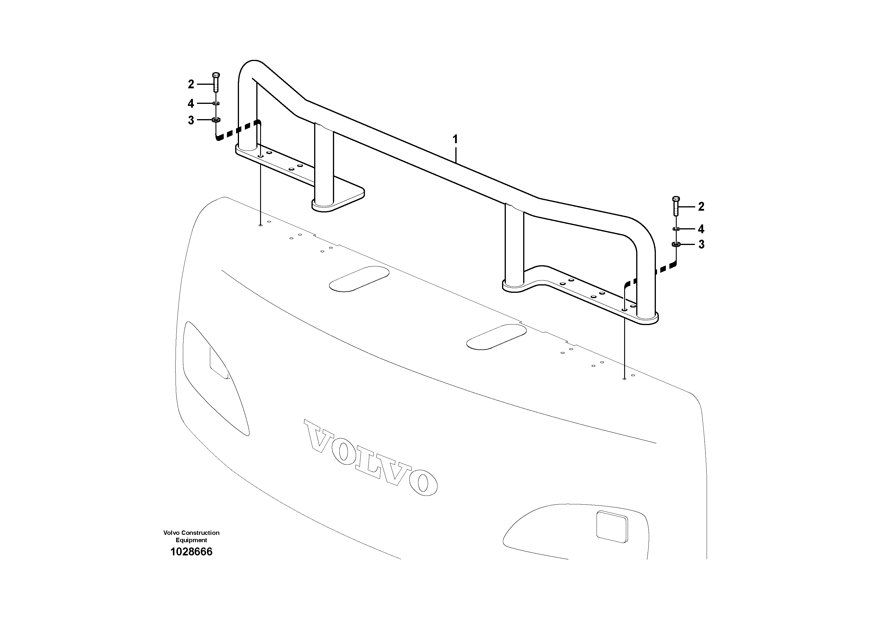 Tilt bearing VOE992045 VOLVO
