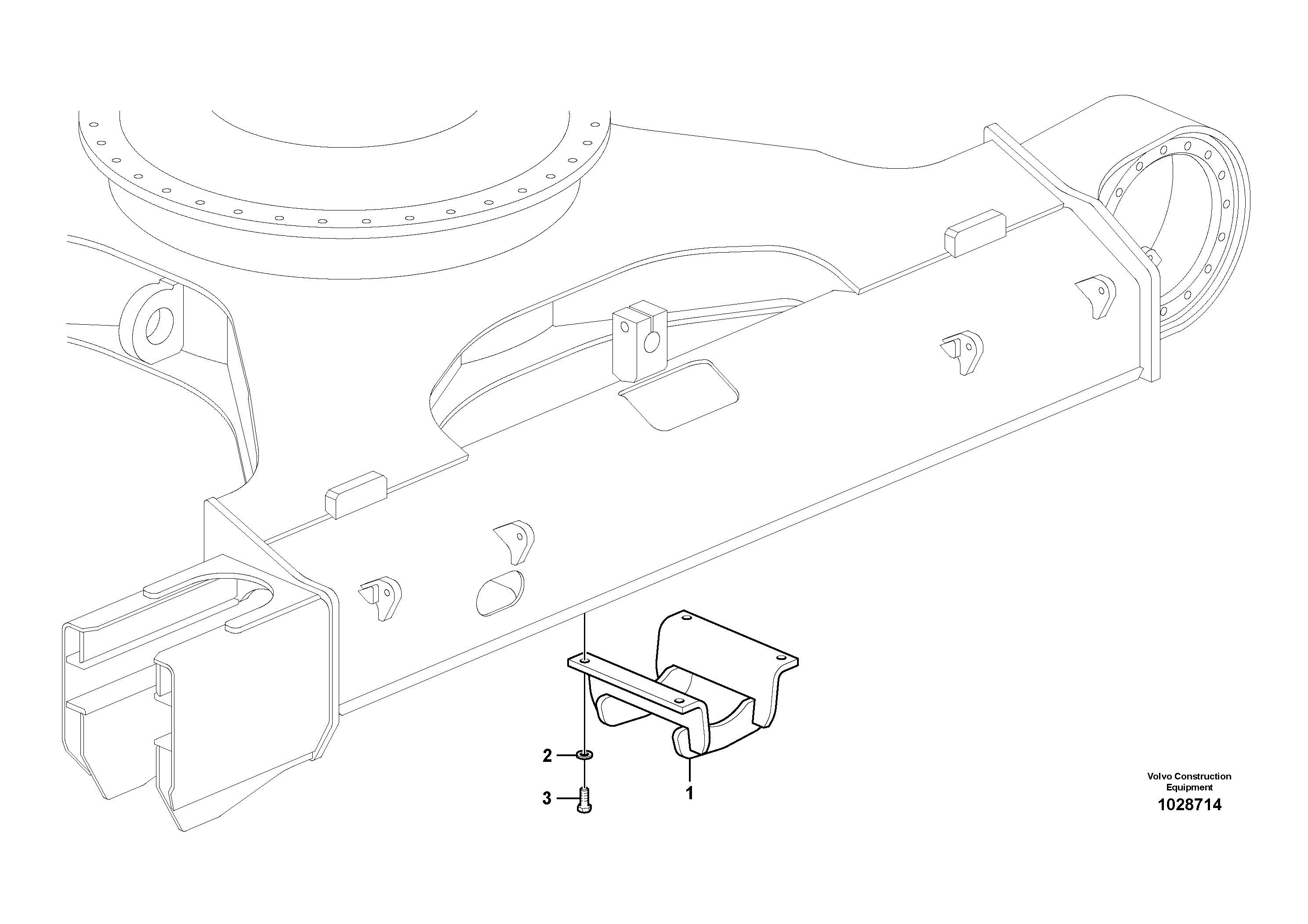 Disc wheel - ET 40 VOE14554873 VOLVO