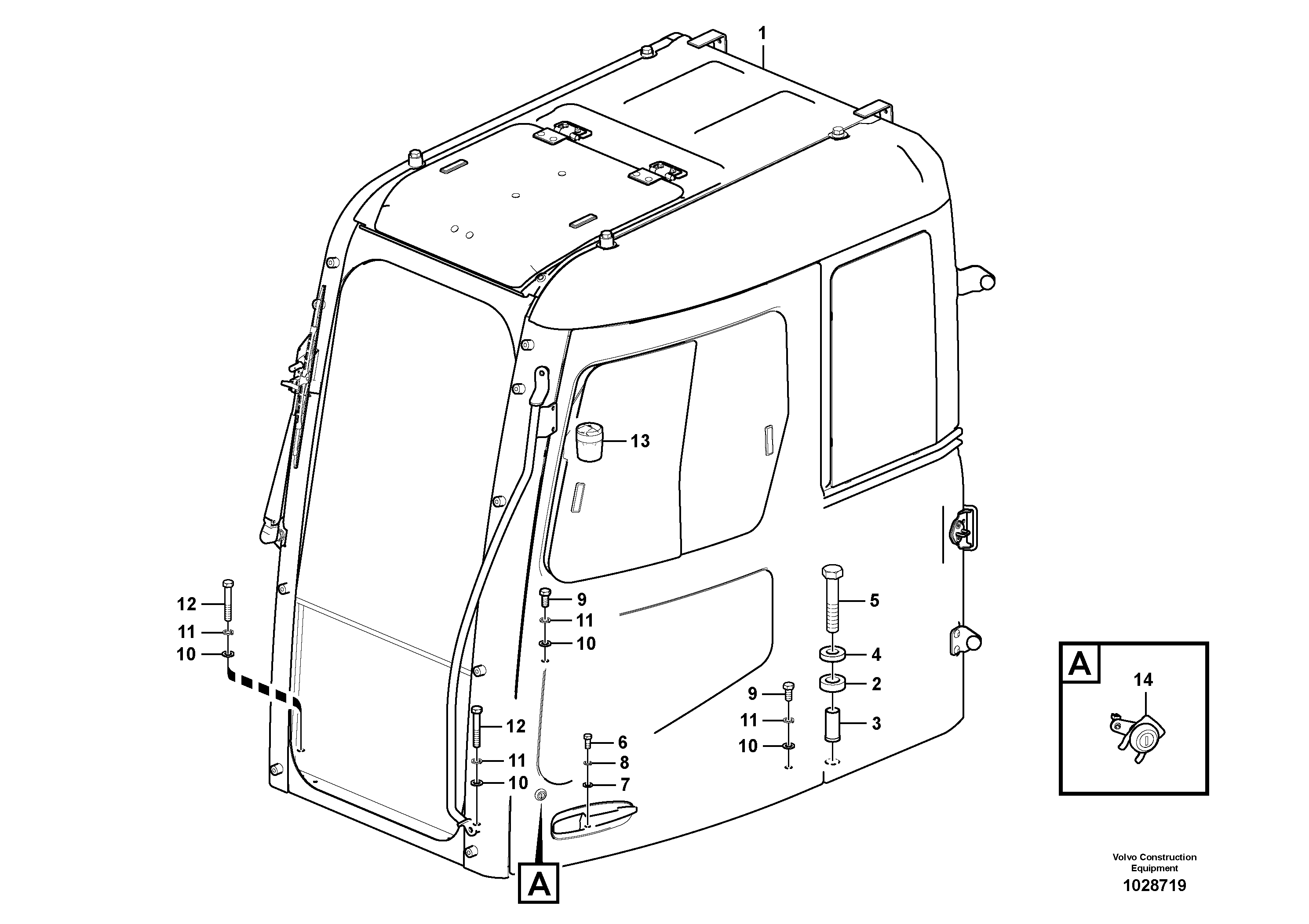 Return Valve VOE14563258 VOLVO