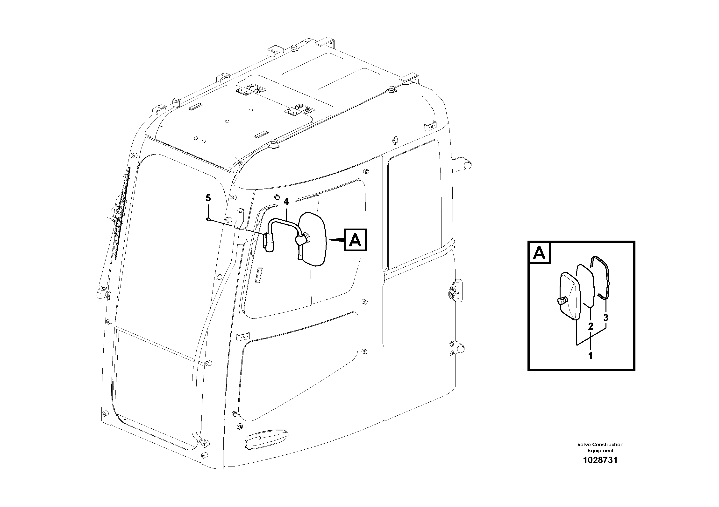 Cable harness,upper.s VOE14634765 VOLVO