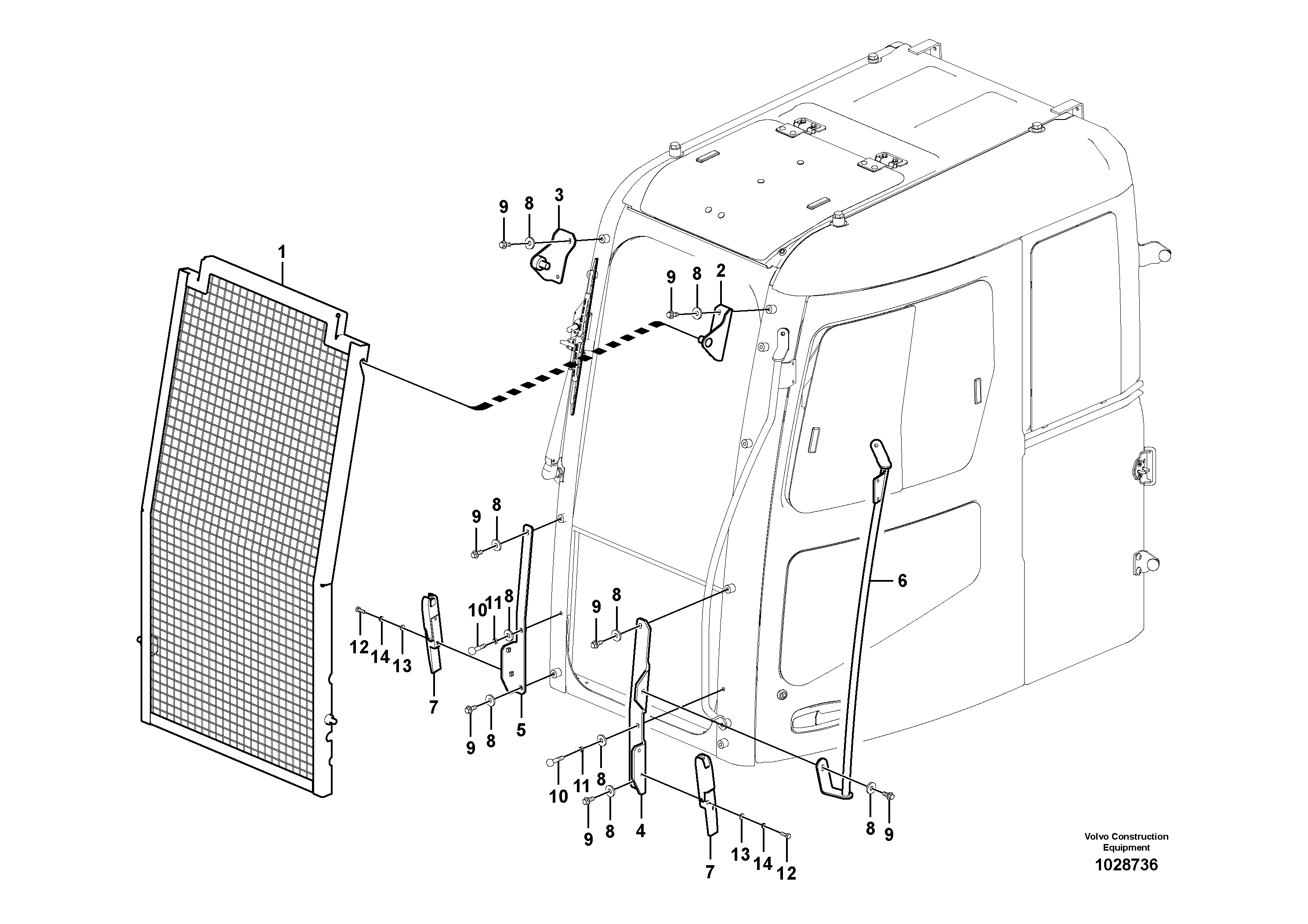 Vacuum Cylinder VOE14550809 VOLVO