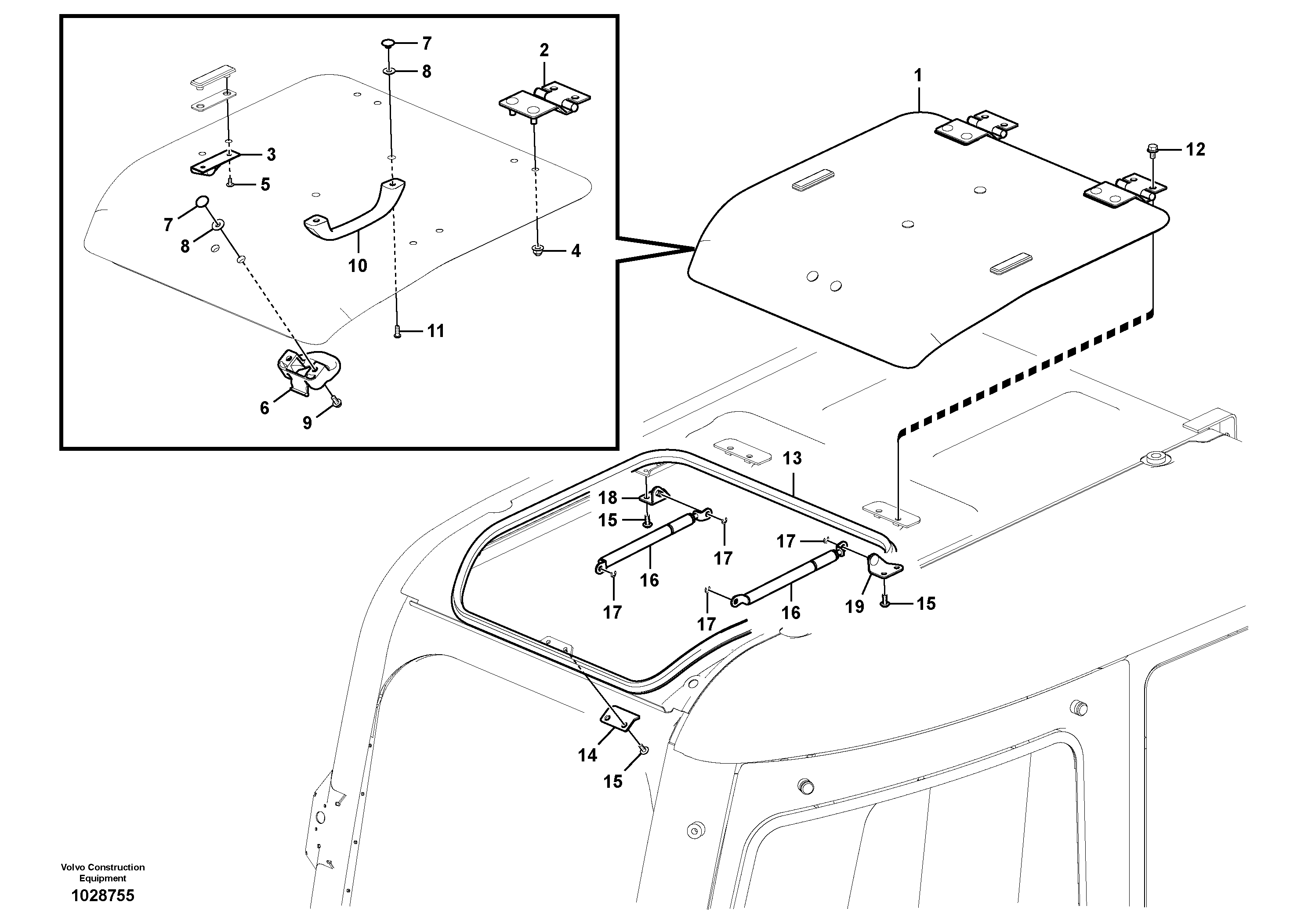 Insulating Hose VOE14570958 VOLVO