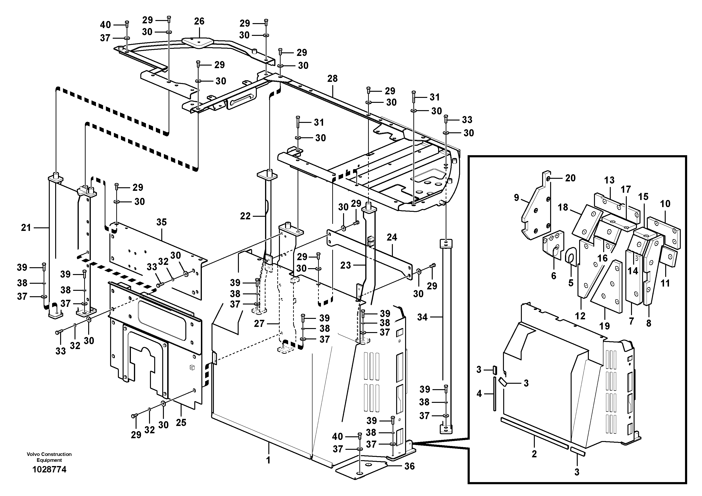 Sponge RM/VOE14566194 VOLVO