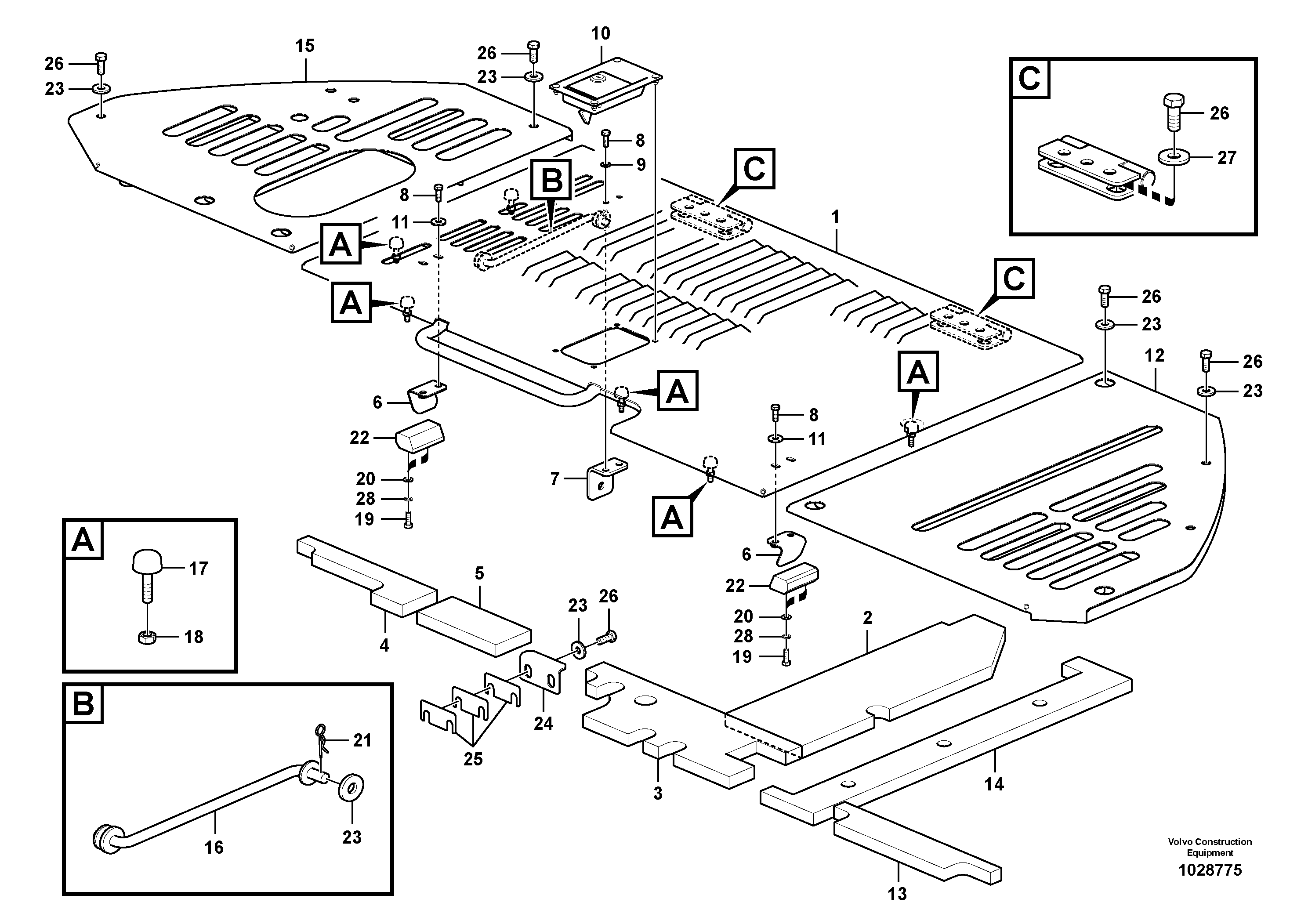 Sponge RM/VOE14555486 VOLVO