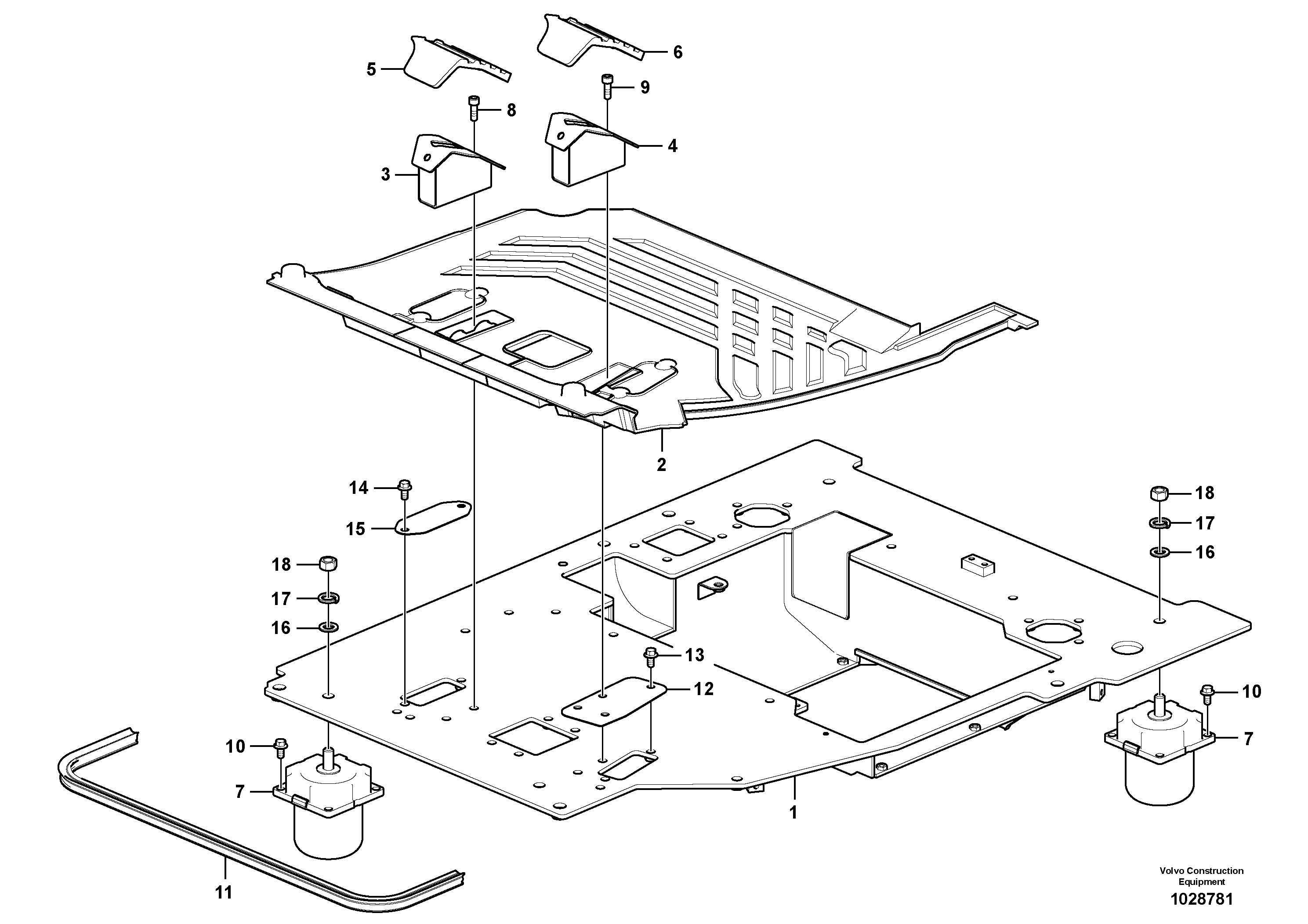 Rec.housing RM/VOE14553218 VOLVO