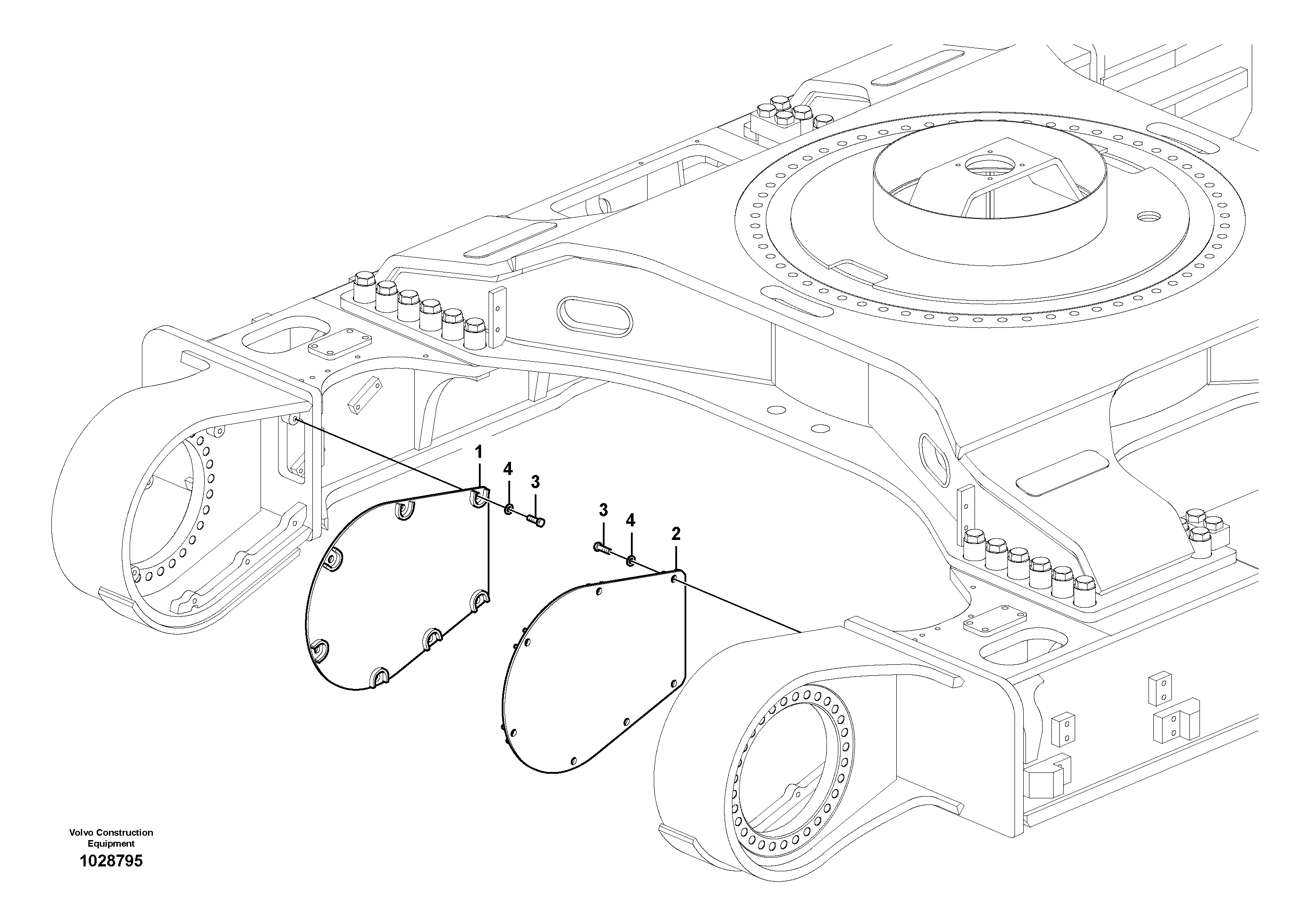 Маслоотражающее кольцо VOE14666115 VOLVO