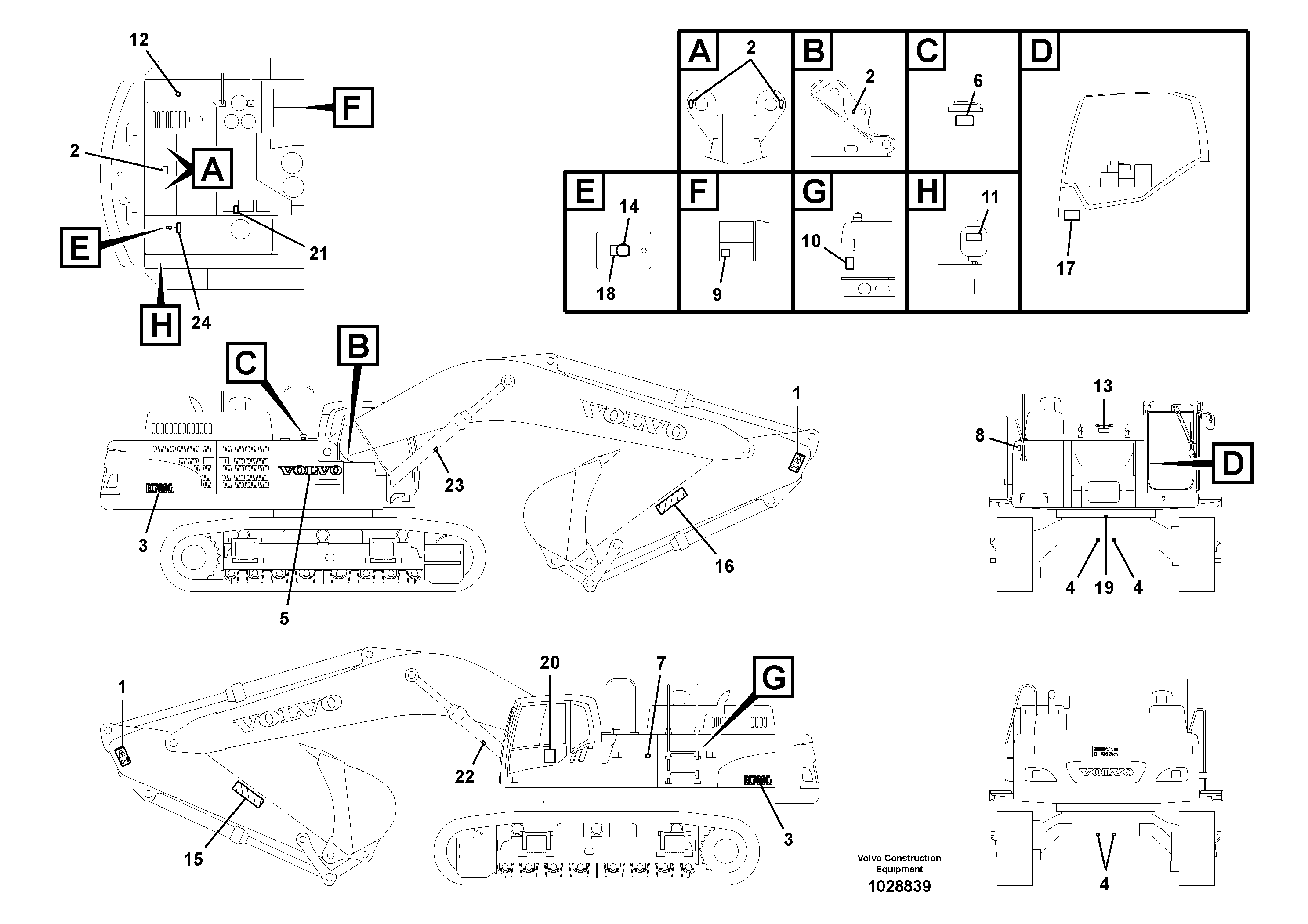 Cylinder Block VOE14616308 VOLVO