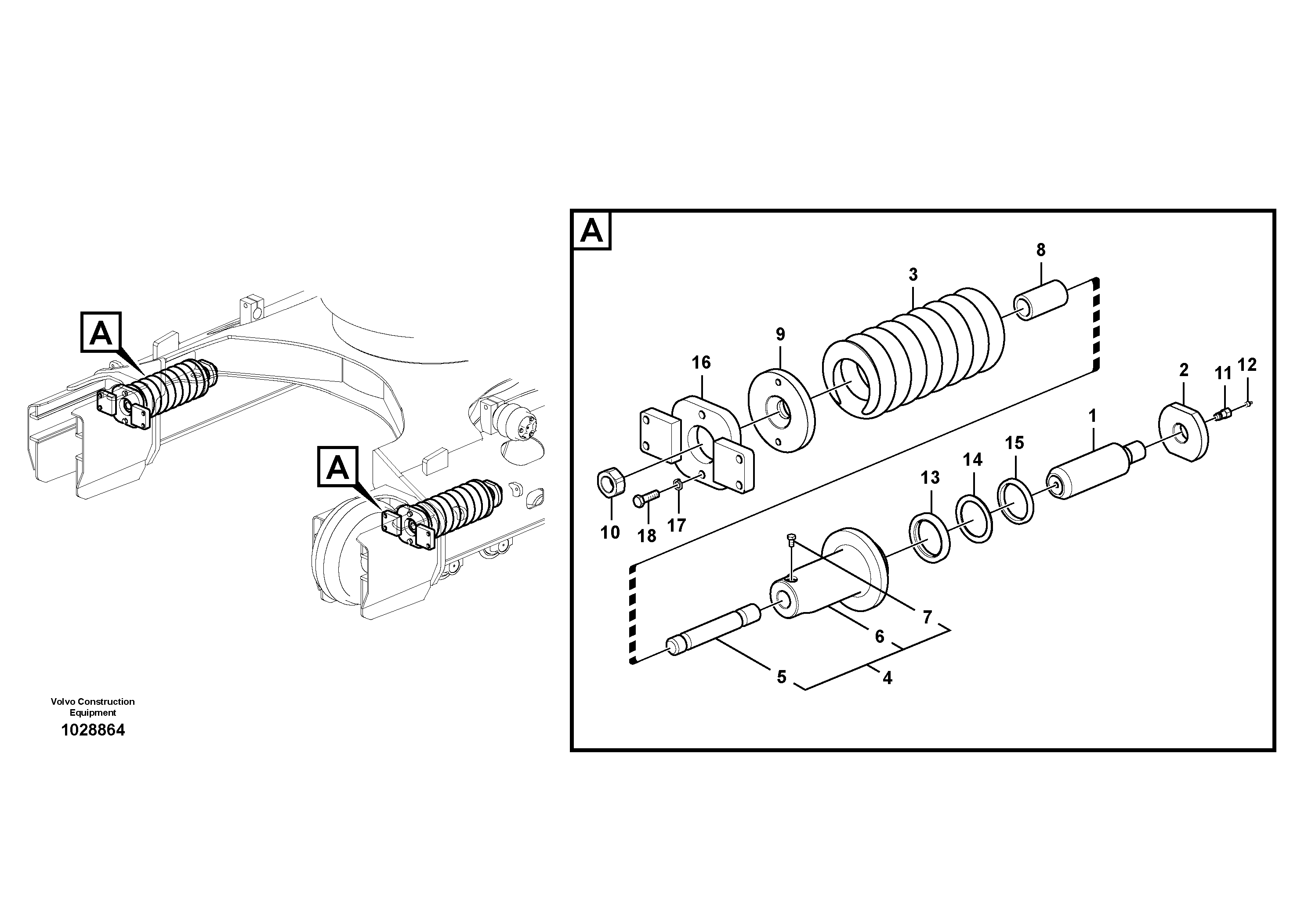 Rec.housing VOE14532444 VOLVO