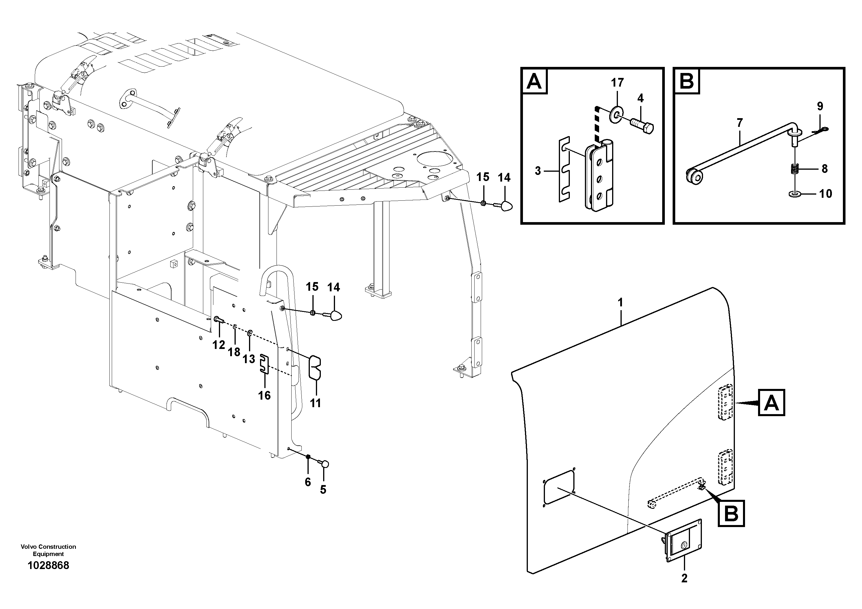 Edge Iron VOE14575659 VOLVO