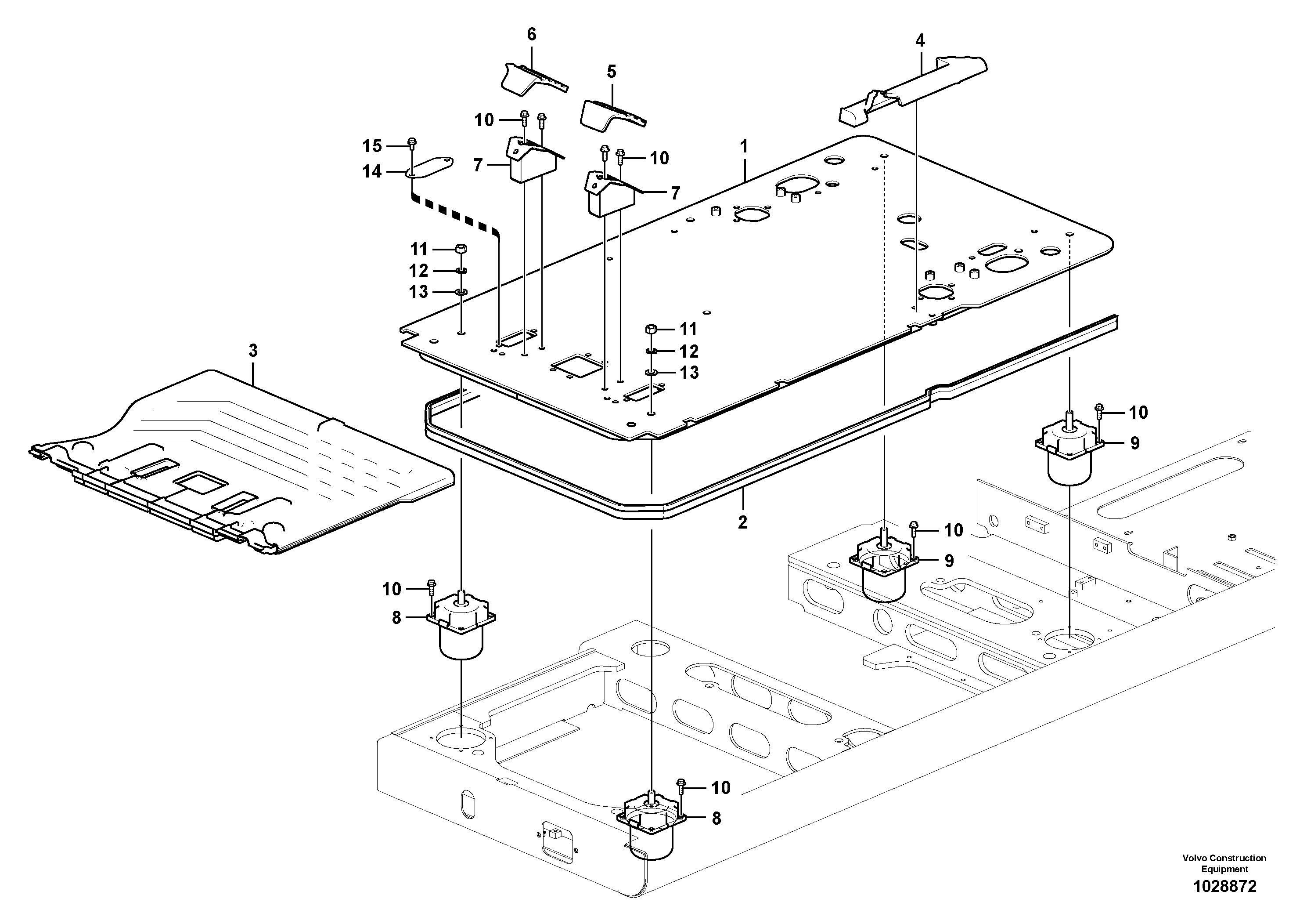 Rec.housing RM/VOE14715809 VOLVO