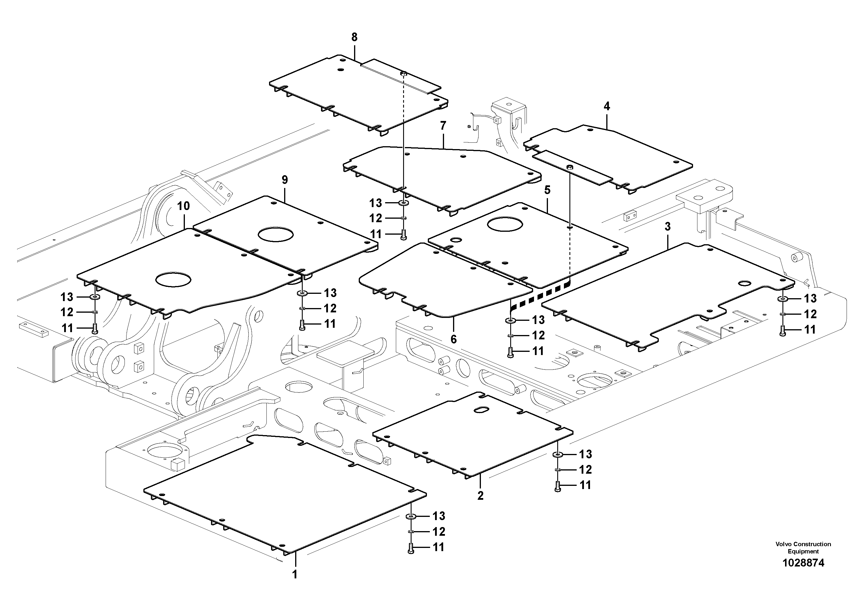 Маслоотражающее кольцо VOE14595247 VOLVO