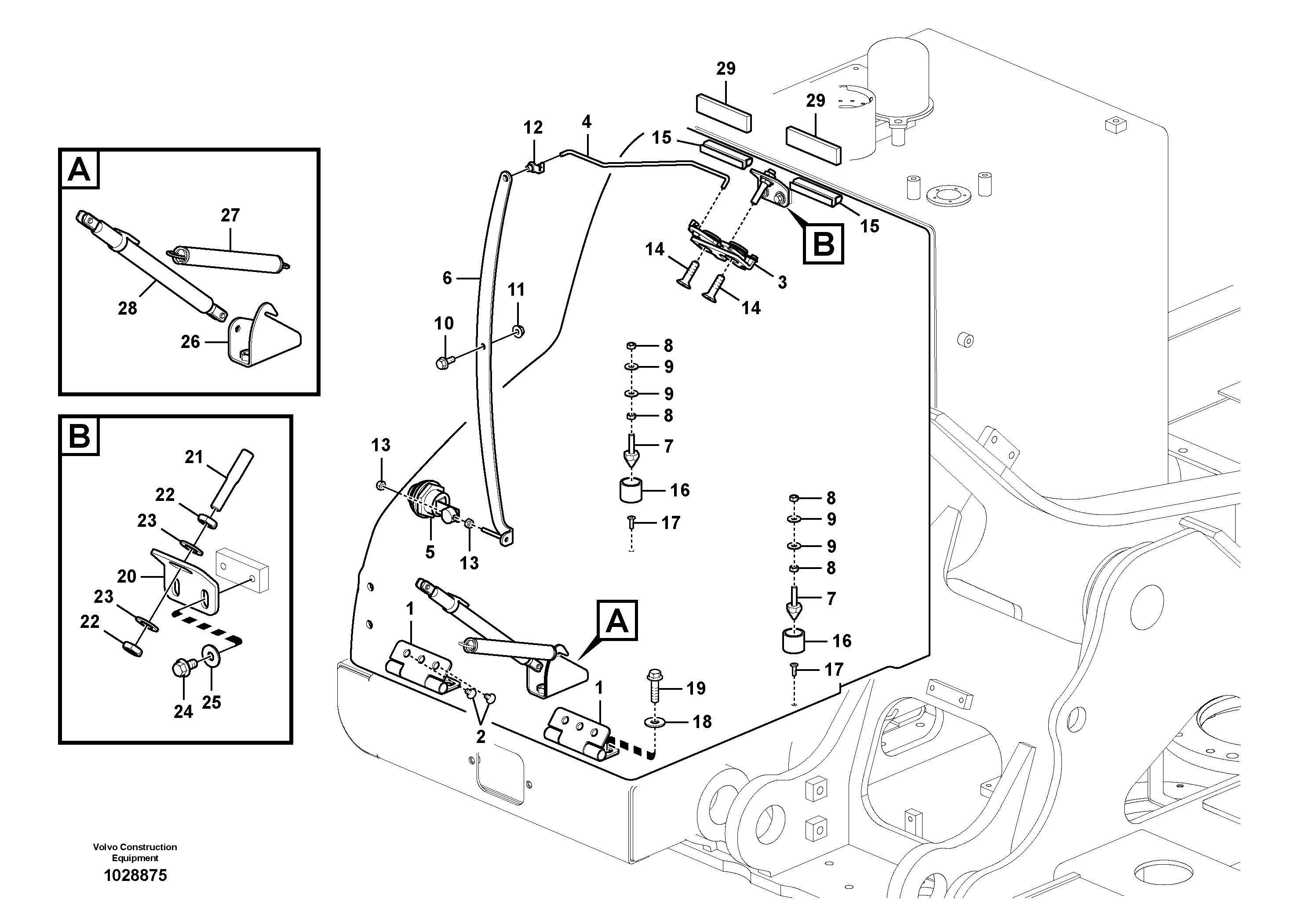 Lock Kit VOE14568894 VOLVO