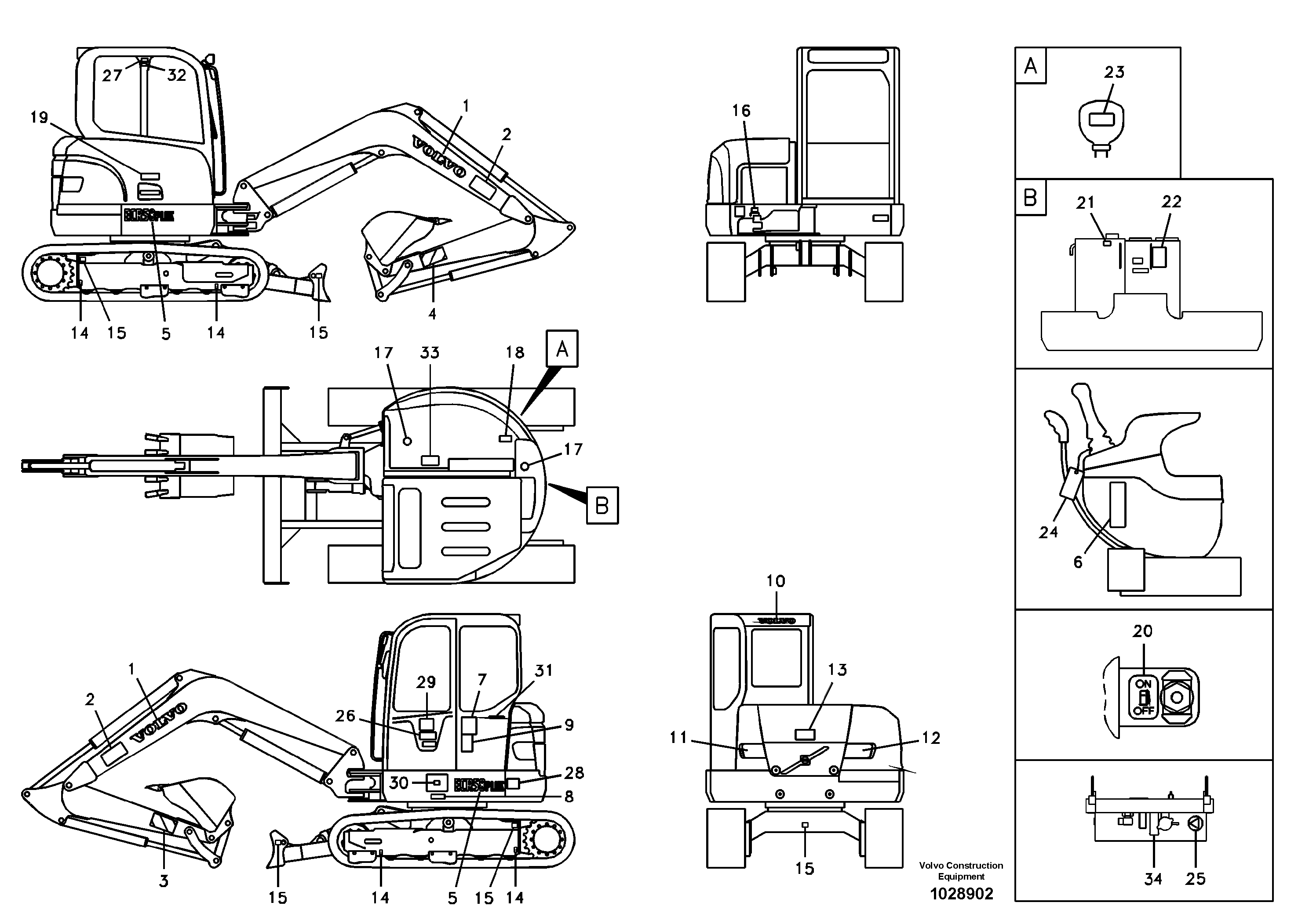 Cylinder Block VOE14568147 VOLVO
