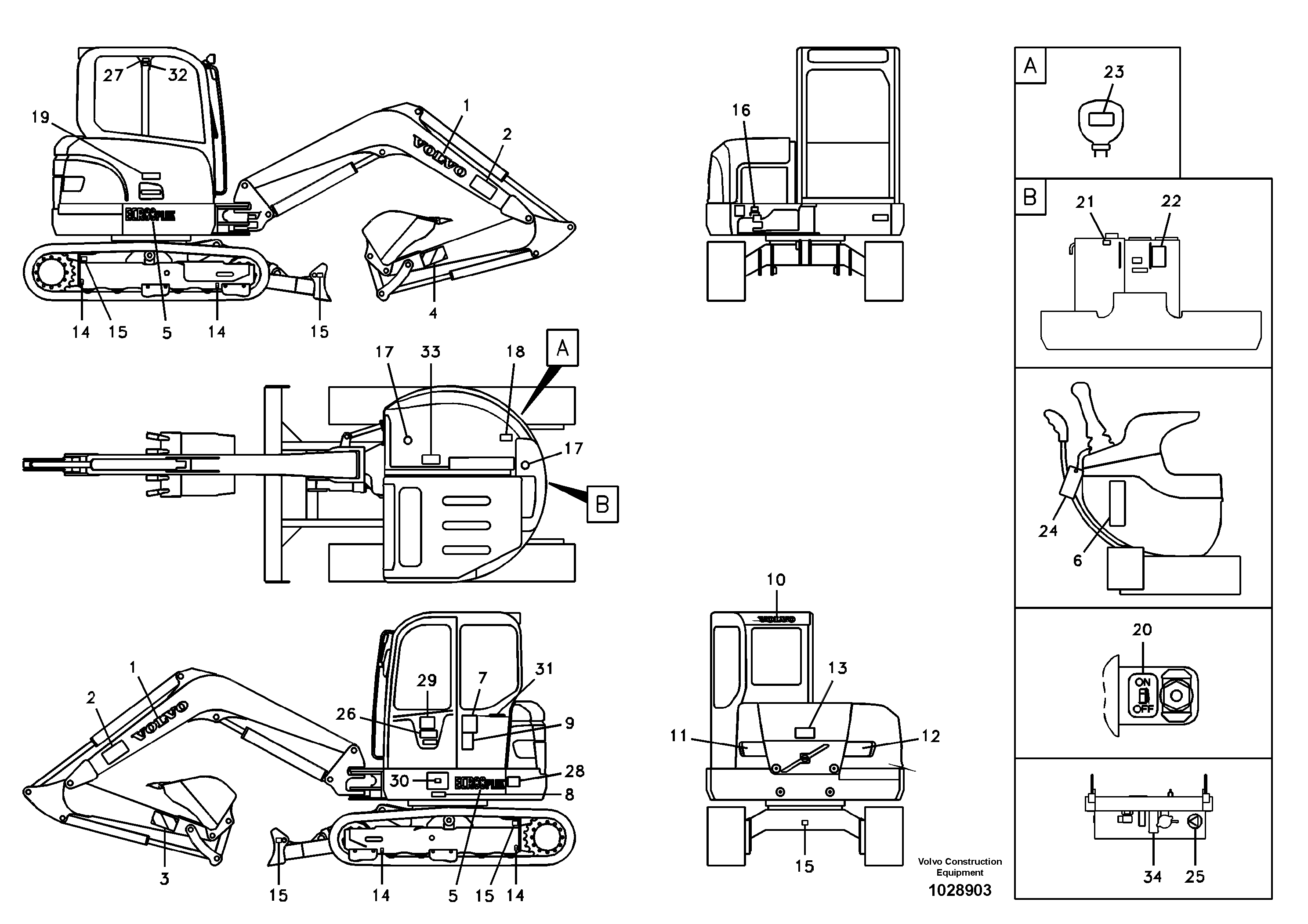 Cylinder Block VOE14568154 VOLVO